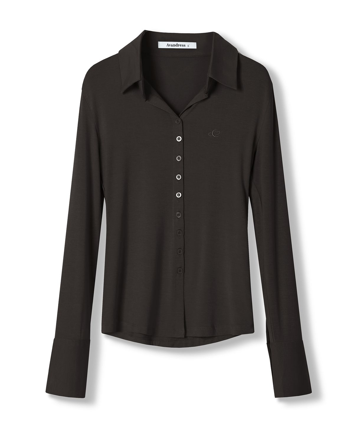 어반드레스(AVANDRESS) Sopy Collar Long-sleeve - 8COL