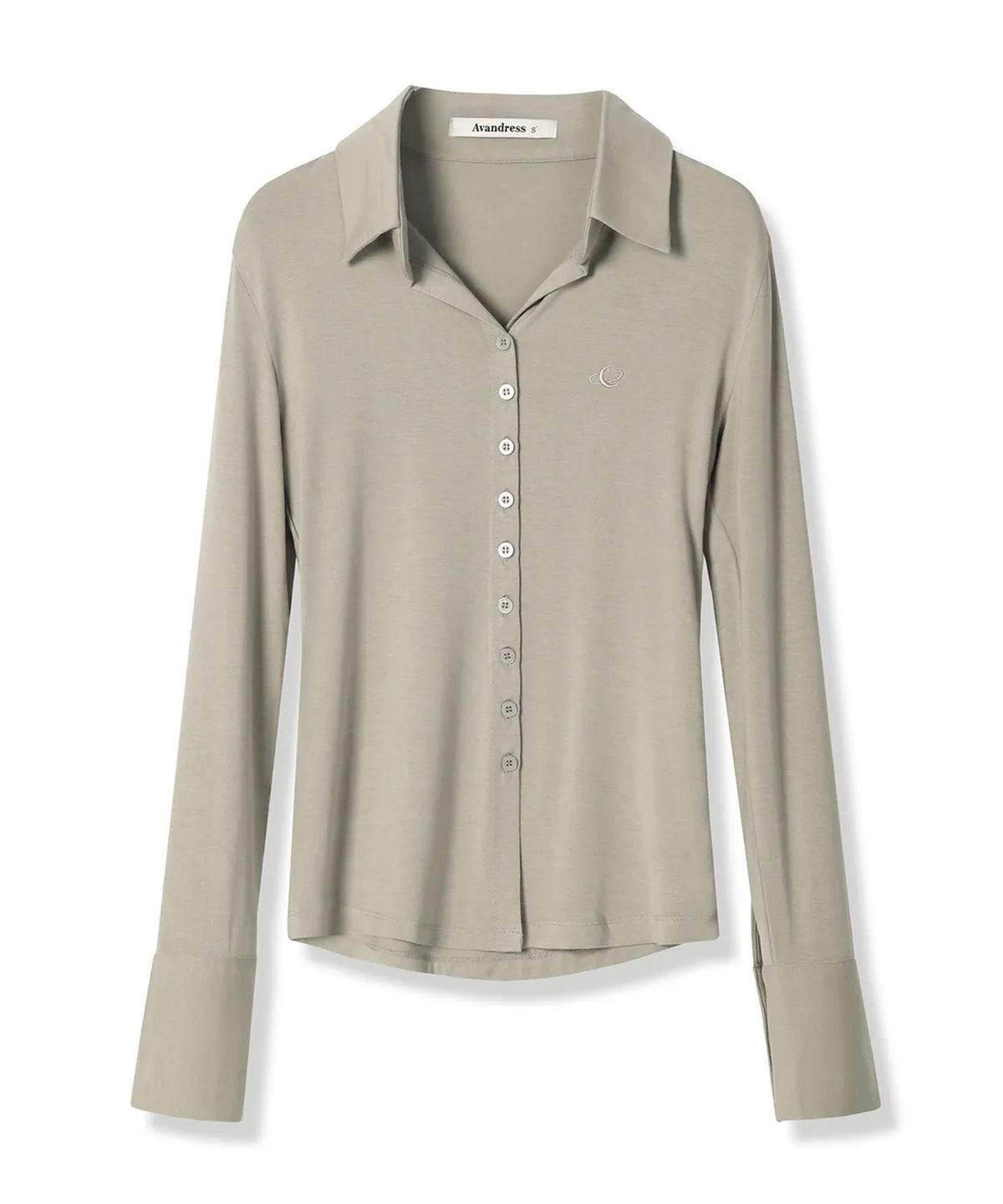 어반드레스(AVANDRESS) Sopy Collar Long-sleeve - 8COL