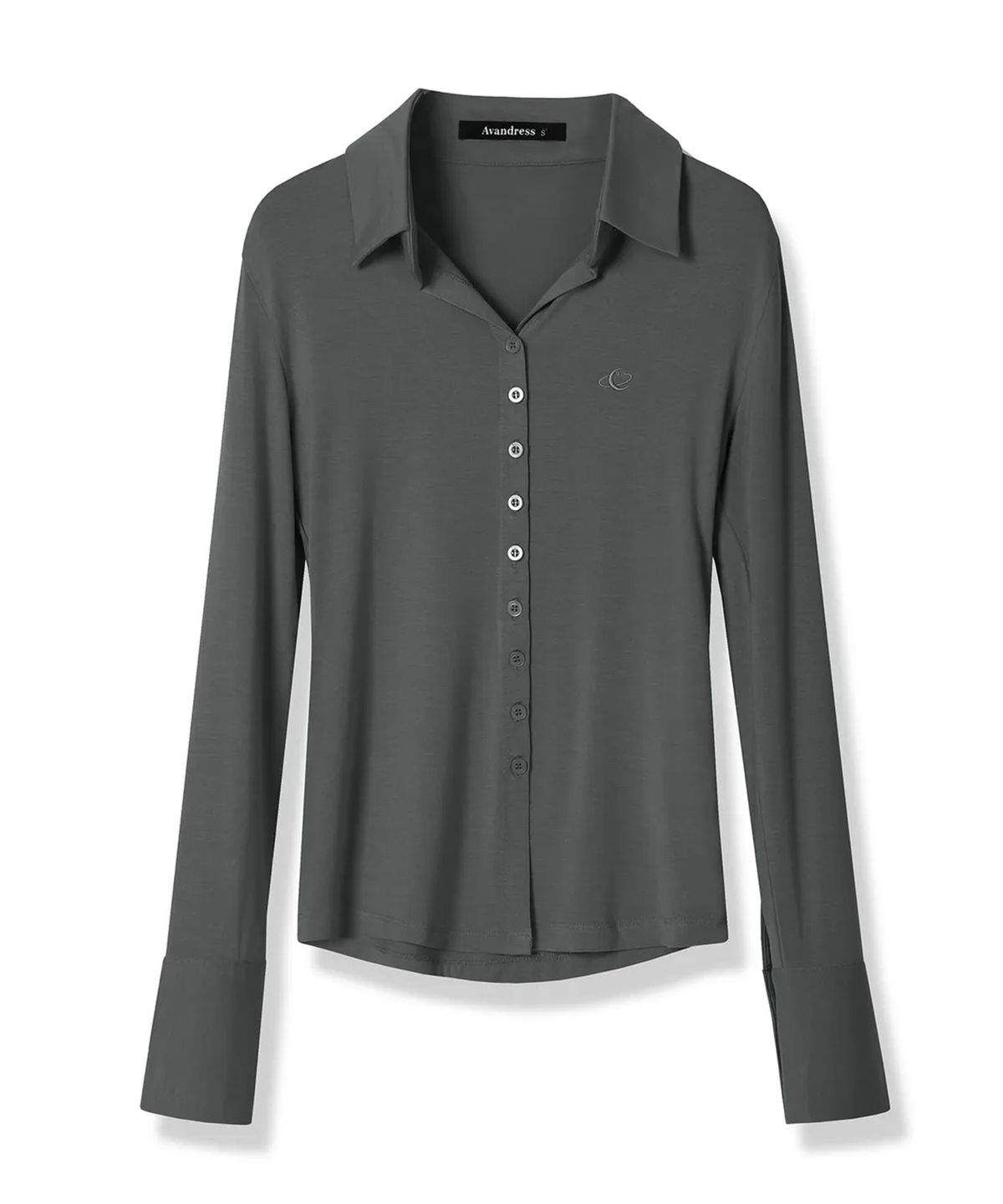 어반드레스(AVANDRESS) Sopy Collar Long-sleeve - 8COL