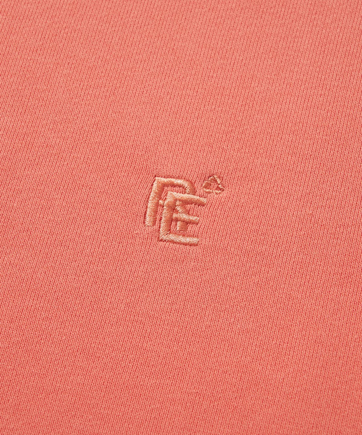 리베레(LIBERE) LOGO CREW SWEAT / PEACH