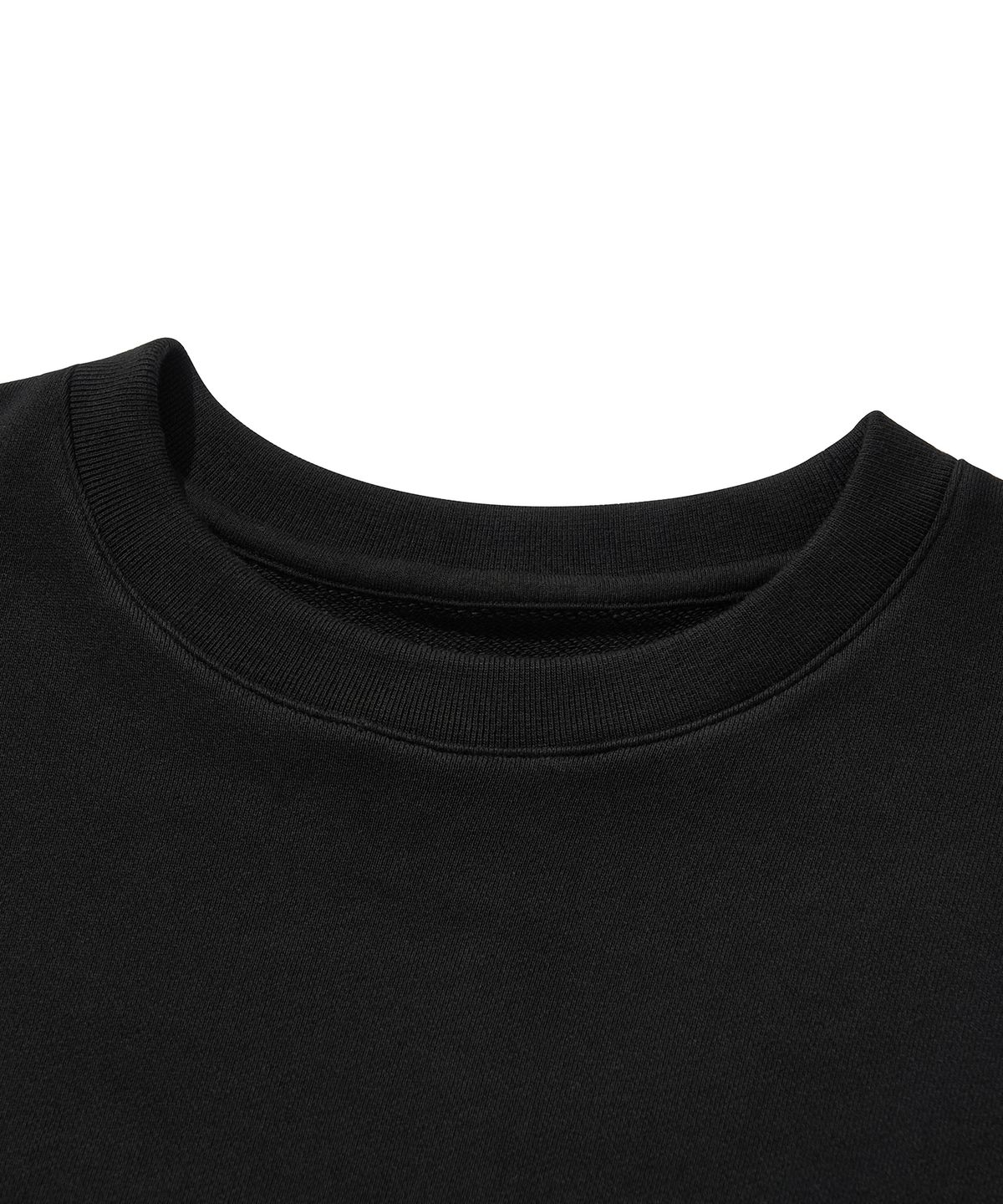 리베레(LIBERE) LOGO CREW SWEAT / BLACK
