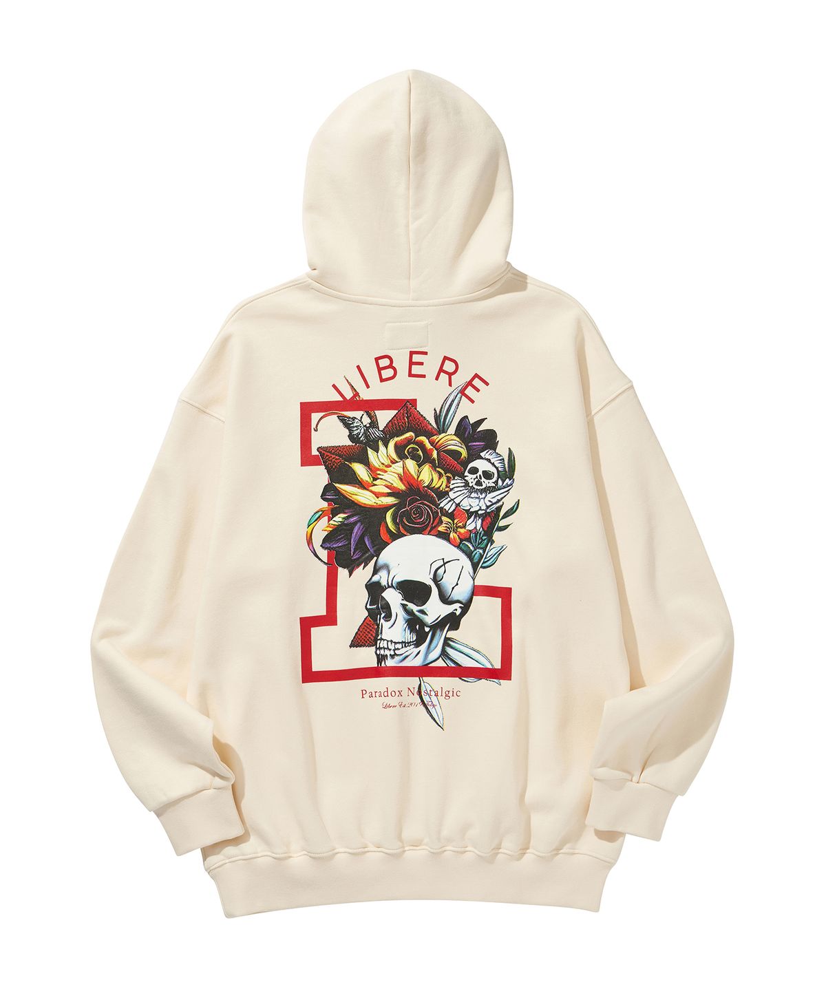 리베레(LIBERE) FLOWER HOODIE / IVORY