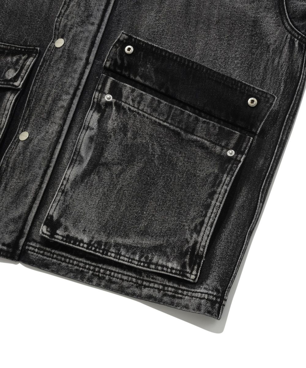 [COVERNAT]★DENIM FIELD JACKET Covernat Type 1 Selvedge Denim Jacket Size Medium | eBay