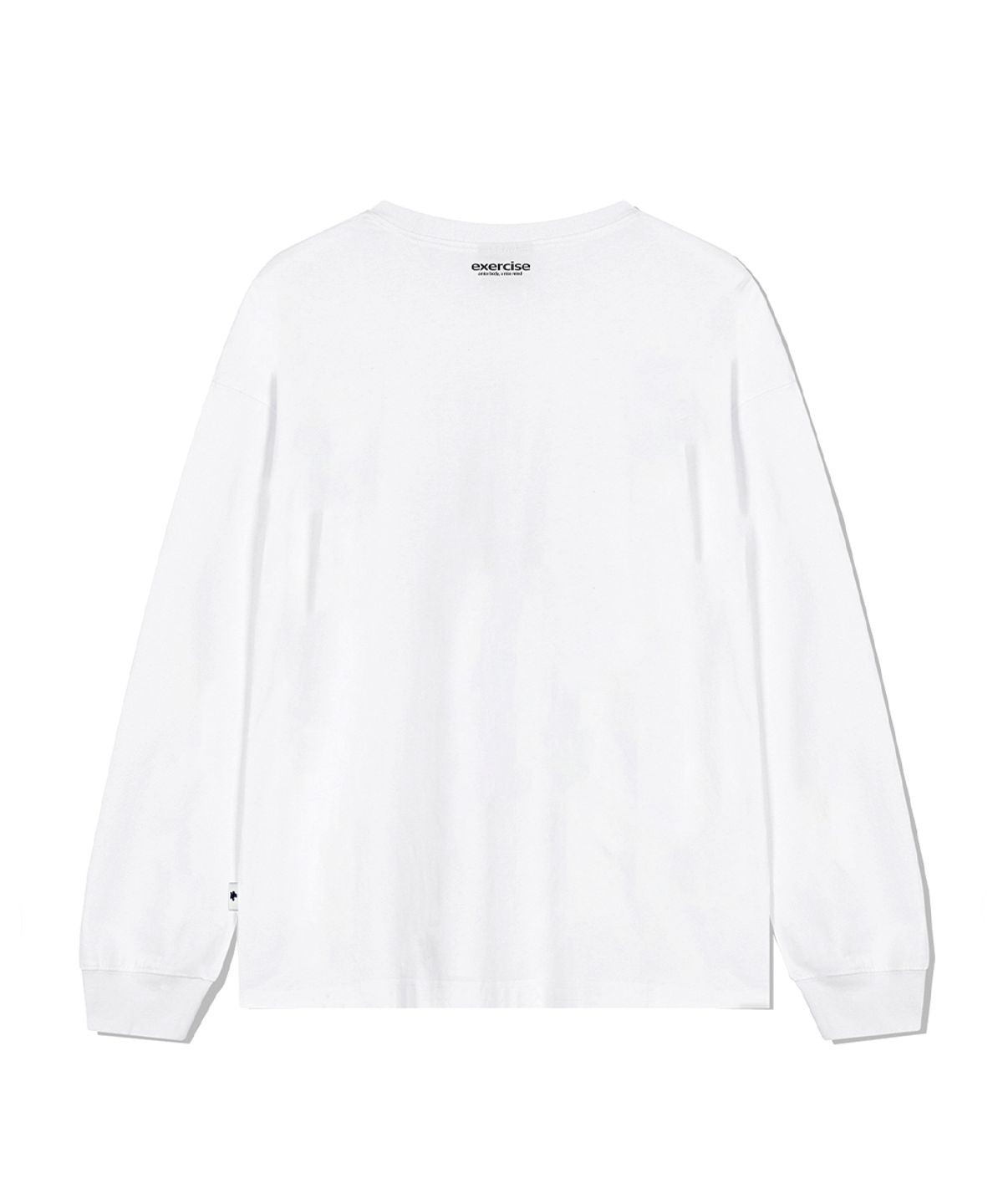 엑서사이즈(EXERCISE) ATHL. EXERCISE HAND ARCHIVE LONG SLEEVE_WHITE