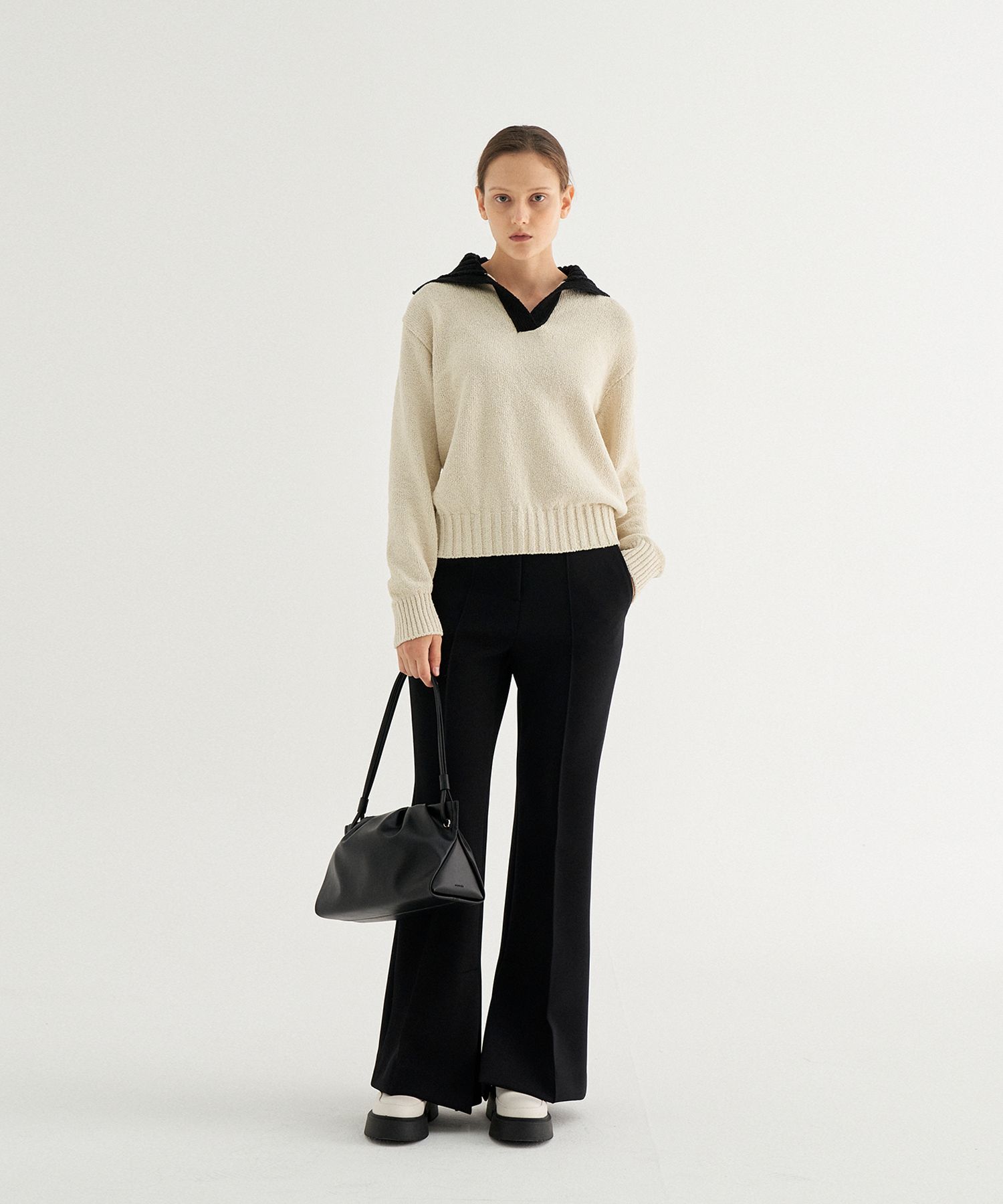 日本未入荷☆PLEATS SHOULDER BAG_4COLORS/MUNIER MUSINSA | MUNIER Pleats Shoulder Bag - Black
