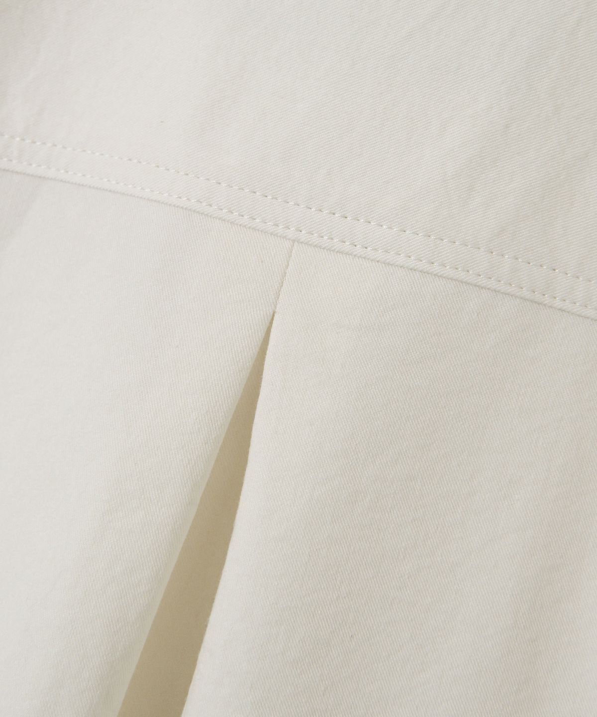 다이아몬드 레이라(DIAMOND LAYLA) Double Stitch Button-Down Semi Oversized Fit Shirt S129 - Off White