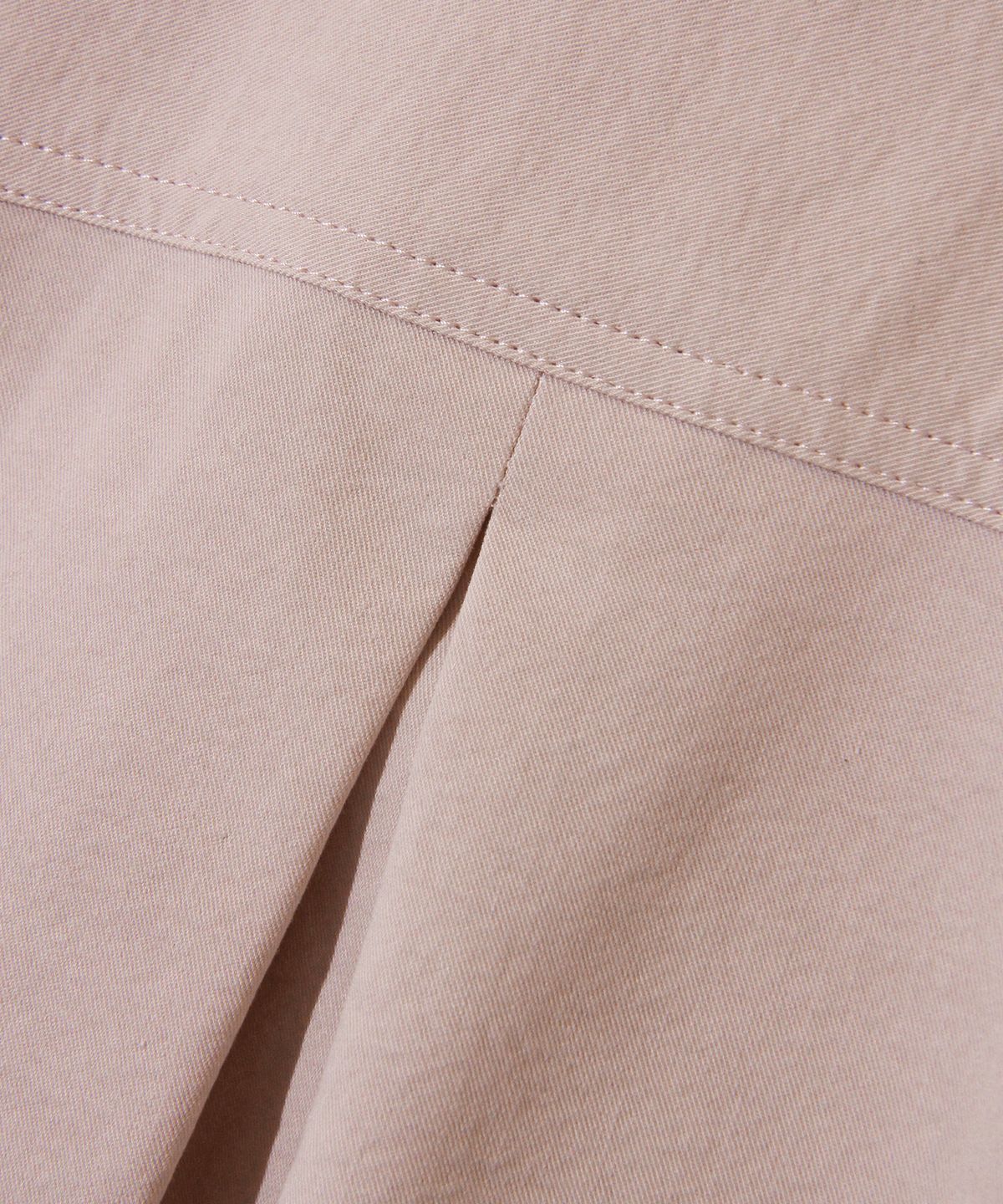 다이아몬드 레이라(DIAMOND LAYLA) Double Stitch Button-Down Semi Oversized Fit Shirt S129 - Dusty Pink