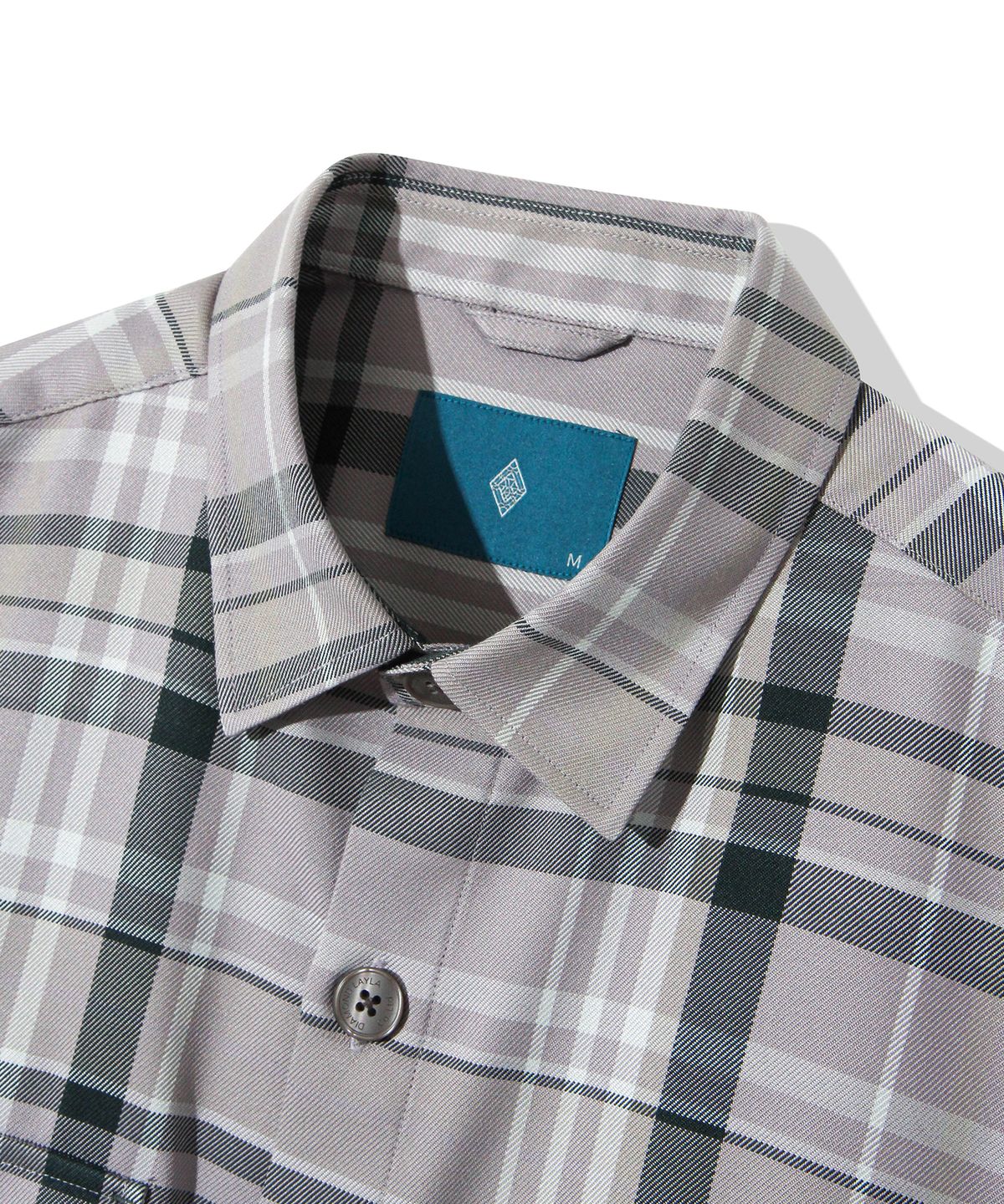 다이아몬드 레이라(DIAMOND LAYLA) Camp Check Double Pocket Shirt Jacket S130 - Beige