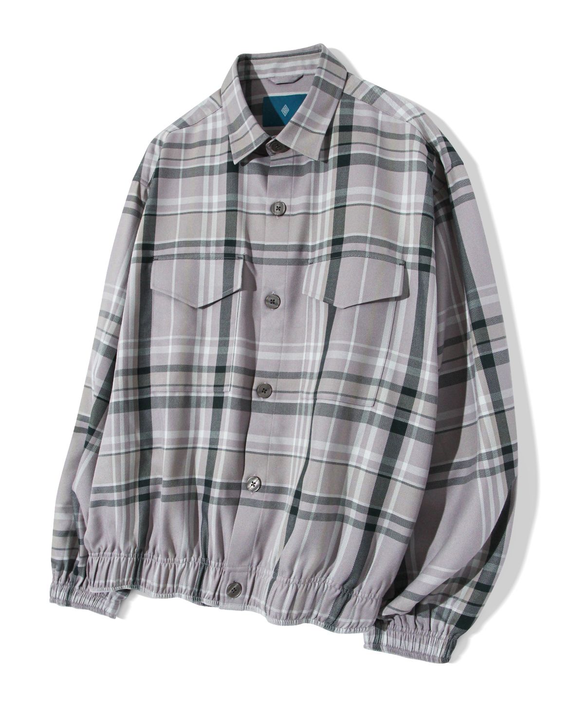 다이아몬드 레이라(DIAMOND LAYLA) Camp Check Double Pocket Shirt Jacket S130 - Beige