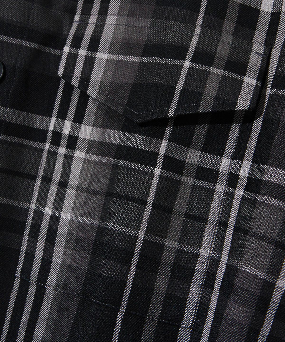 다이아몬드 레이라(DIAMOND LAYLA) Camp Check Double Pocket Shirt Jacket S130 - Black