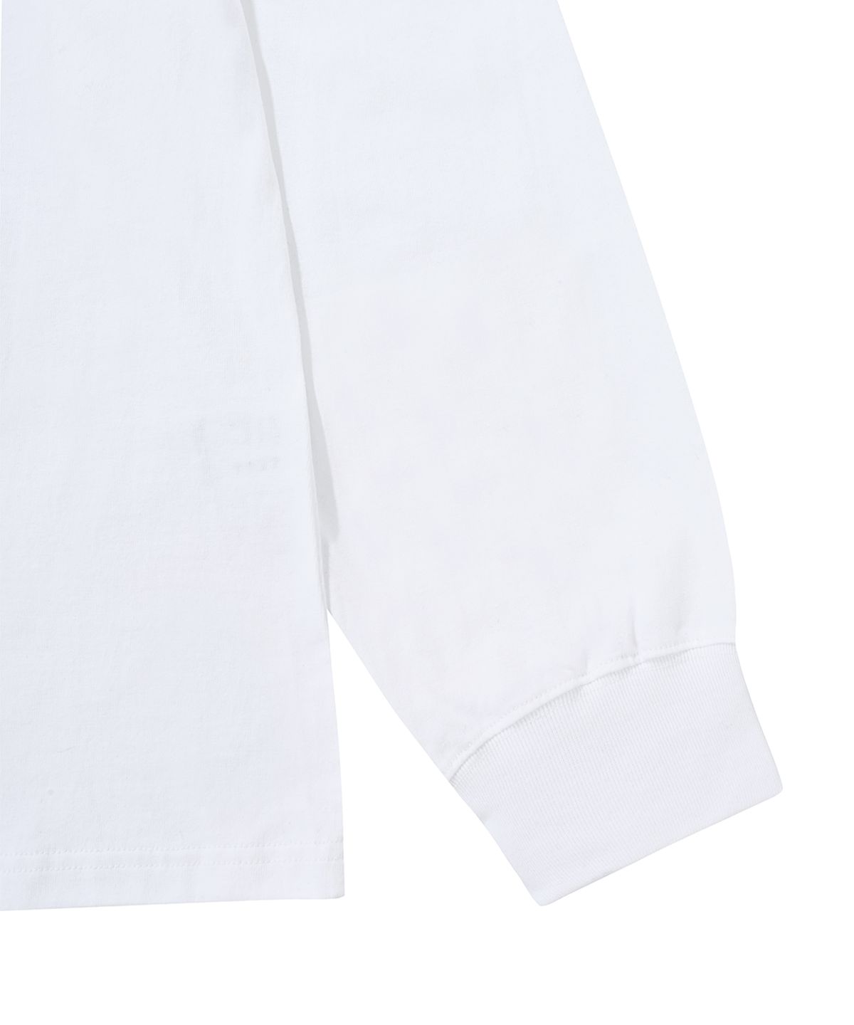 오픈야드(오와이)(OPENYARD(OY)) SPREAD LOGO LONG SLEEVE-WHITE