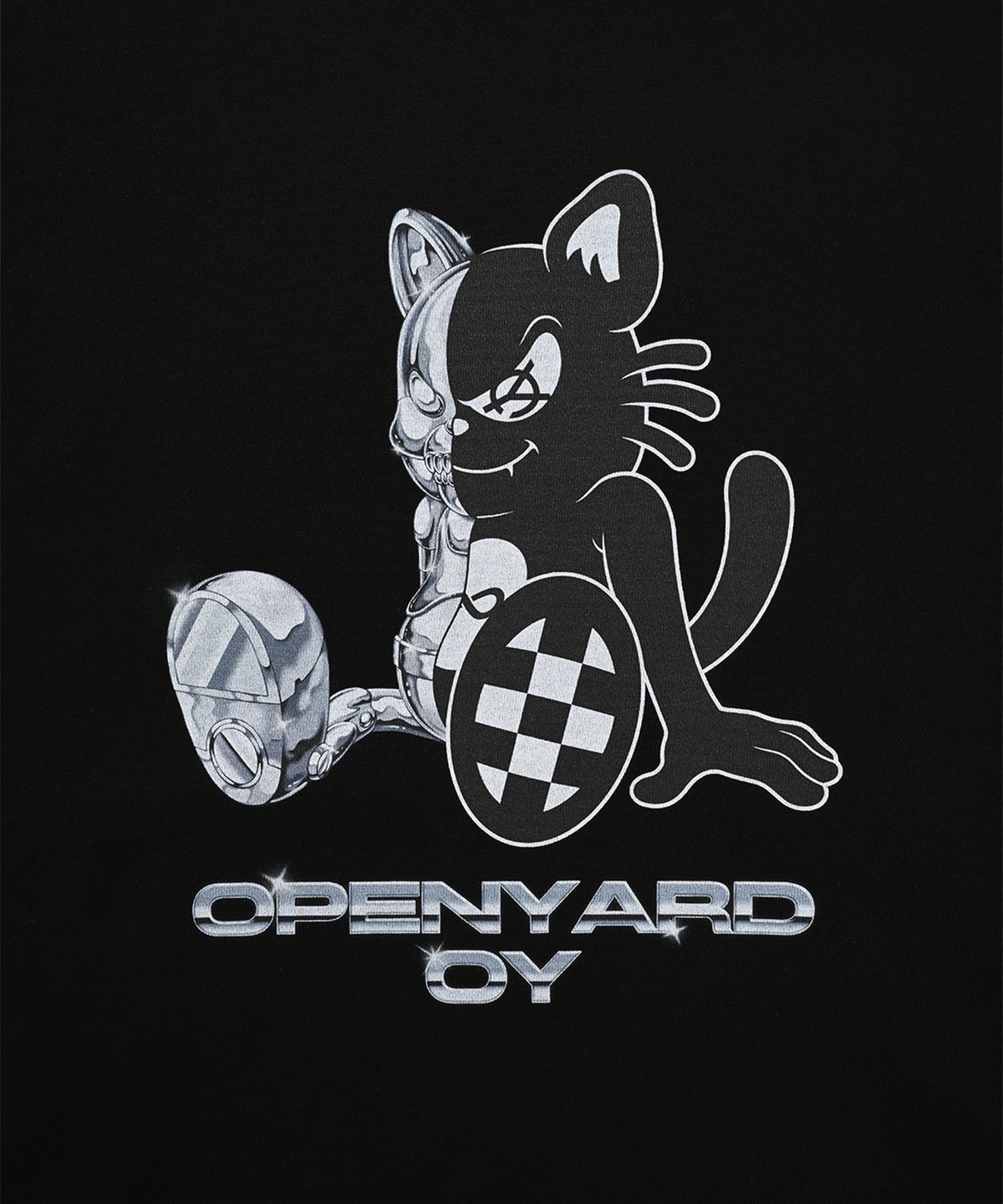 오픈야드(오와이)(OPENYARD(OY)) MACHINE BLACK CAT MTM-BLACK