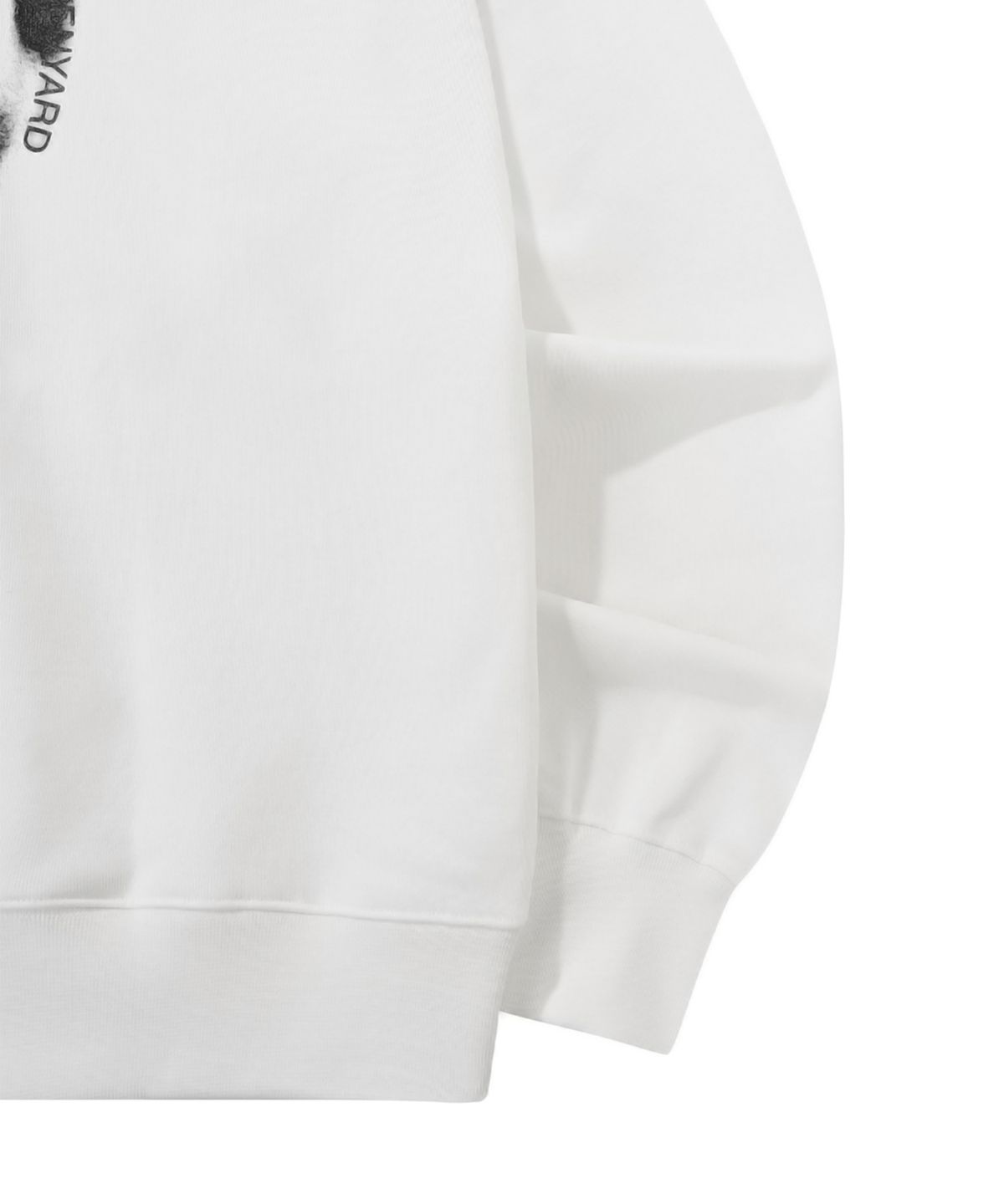 오픈야드(오와이)(OPENYARD(OY)) SCORCHED TAPE ZIPPER POLA MTM-WHITE