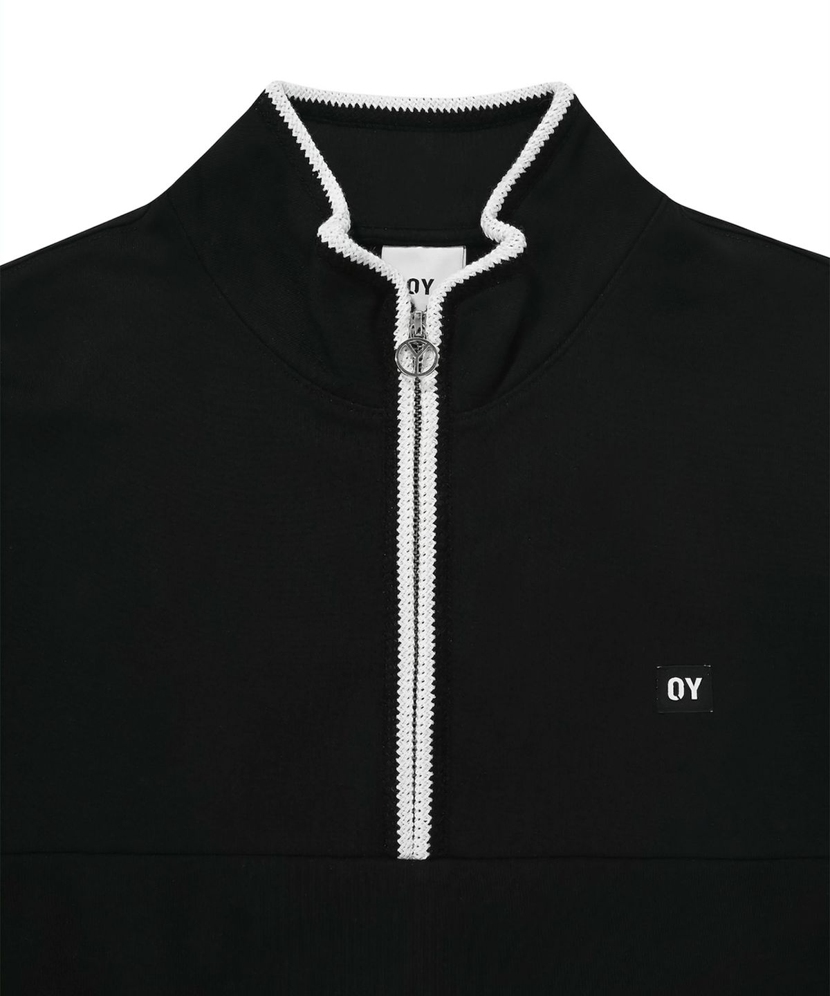 오픈야드(오와이)(OPENYARD(OY)) SCORCHED TAPE ZIPPER POLA MTM-BLACK