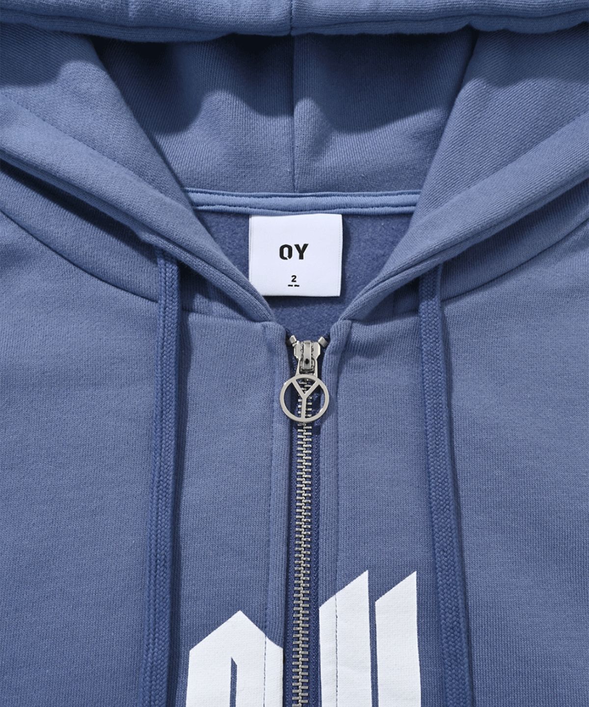 오픈야드(오와이)(OPENYARD(OY)) OPYD LOGO HOODIE ZIP UP - PAUL BLUE