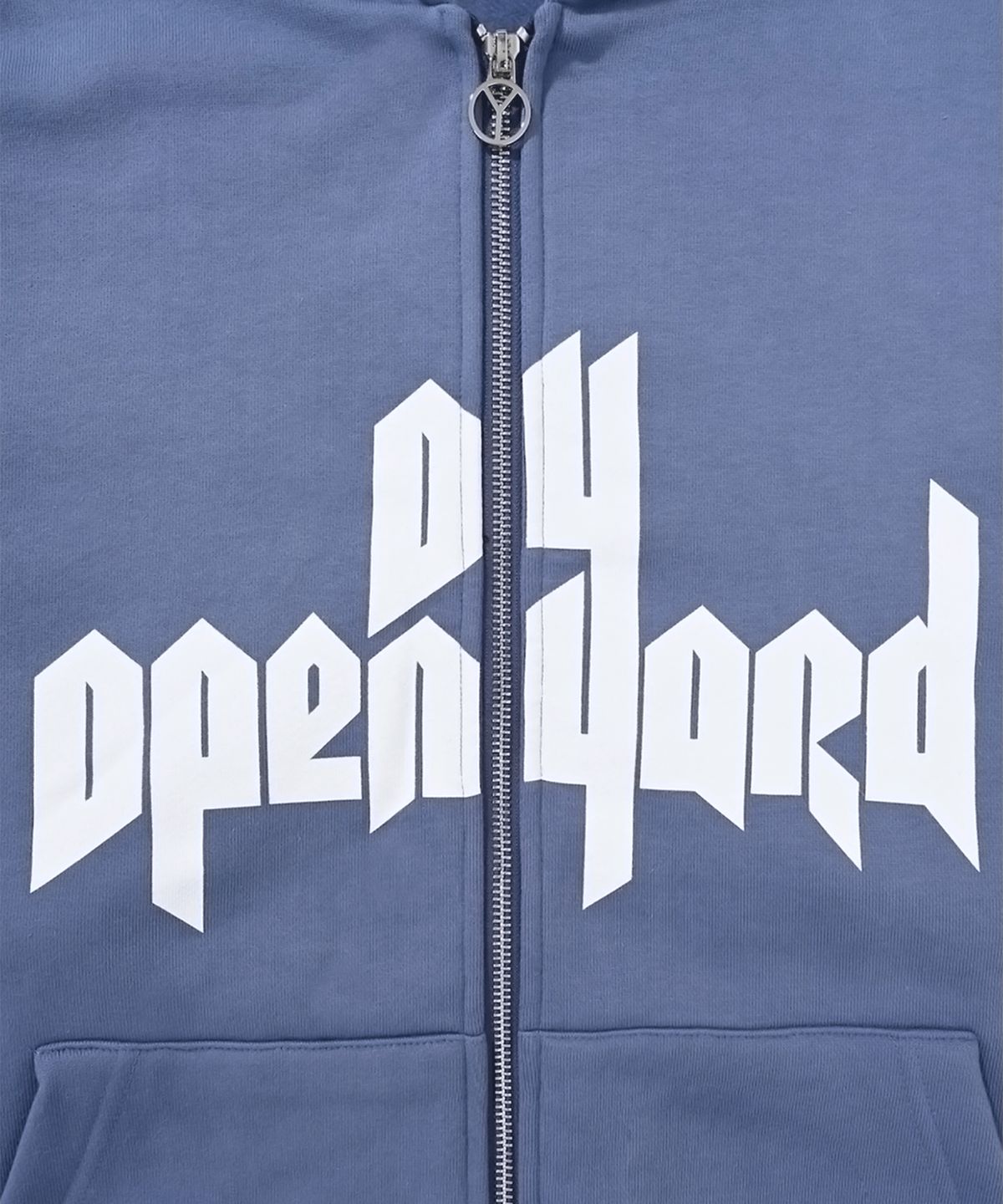 오픈야드(오와이)(OPENYARD(OY)) OPYD LOGO HOODIE ZIP UP - PAUL BLUE