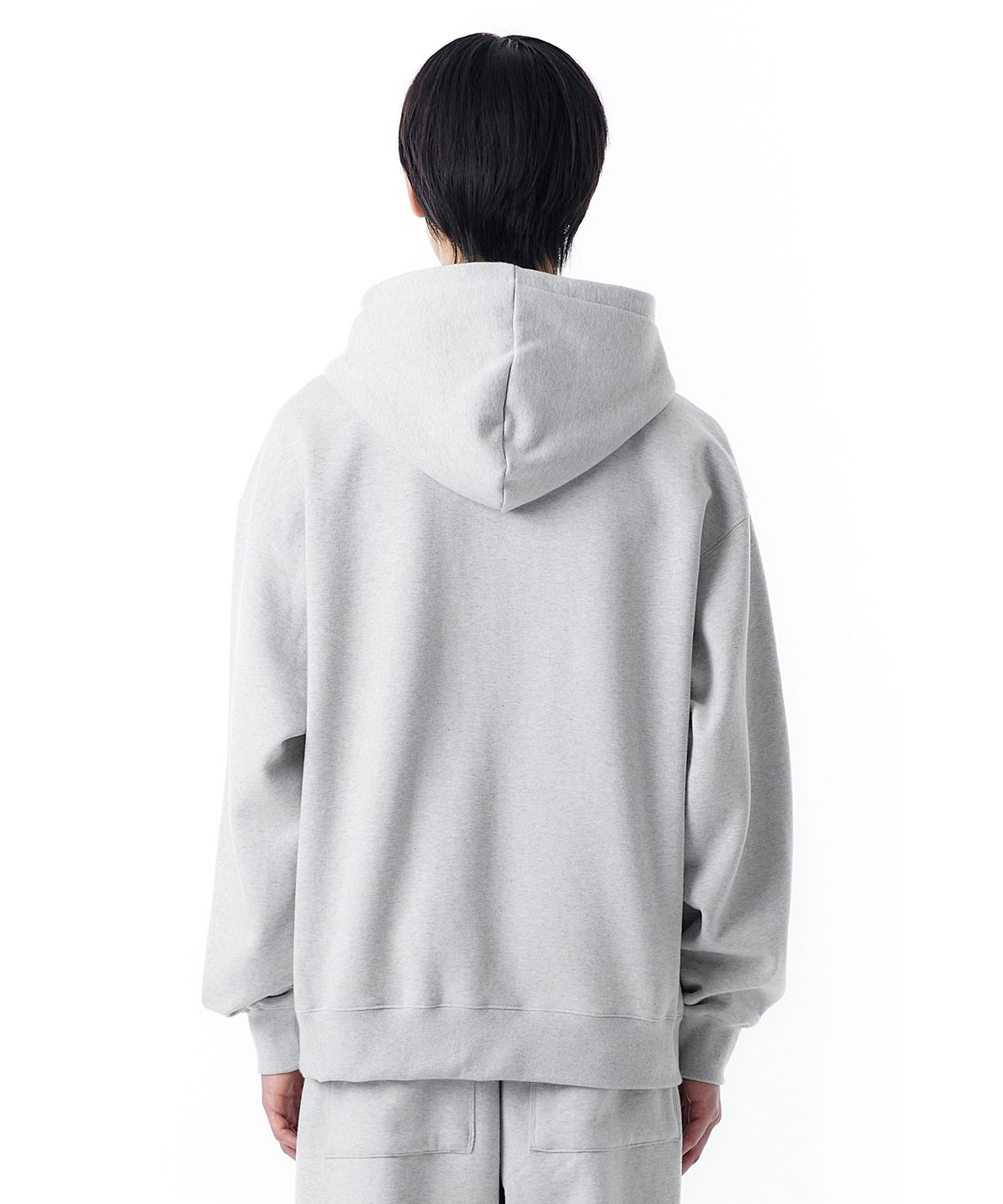 오픈야드(오와이)(OPENYARD(OY)) OPYD LOGO HOODIE ZIP UP-GREY