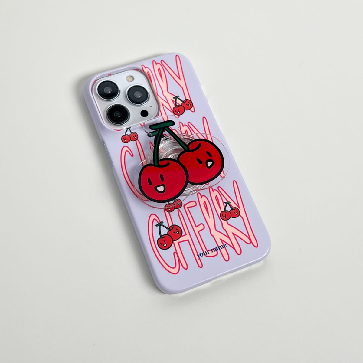 에이쓰리비쓰리(A3B3) (Phone Case) Doodle Cherry