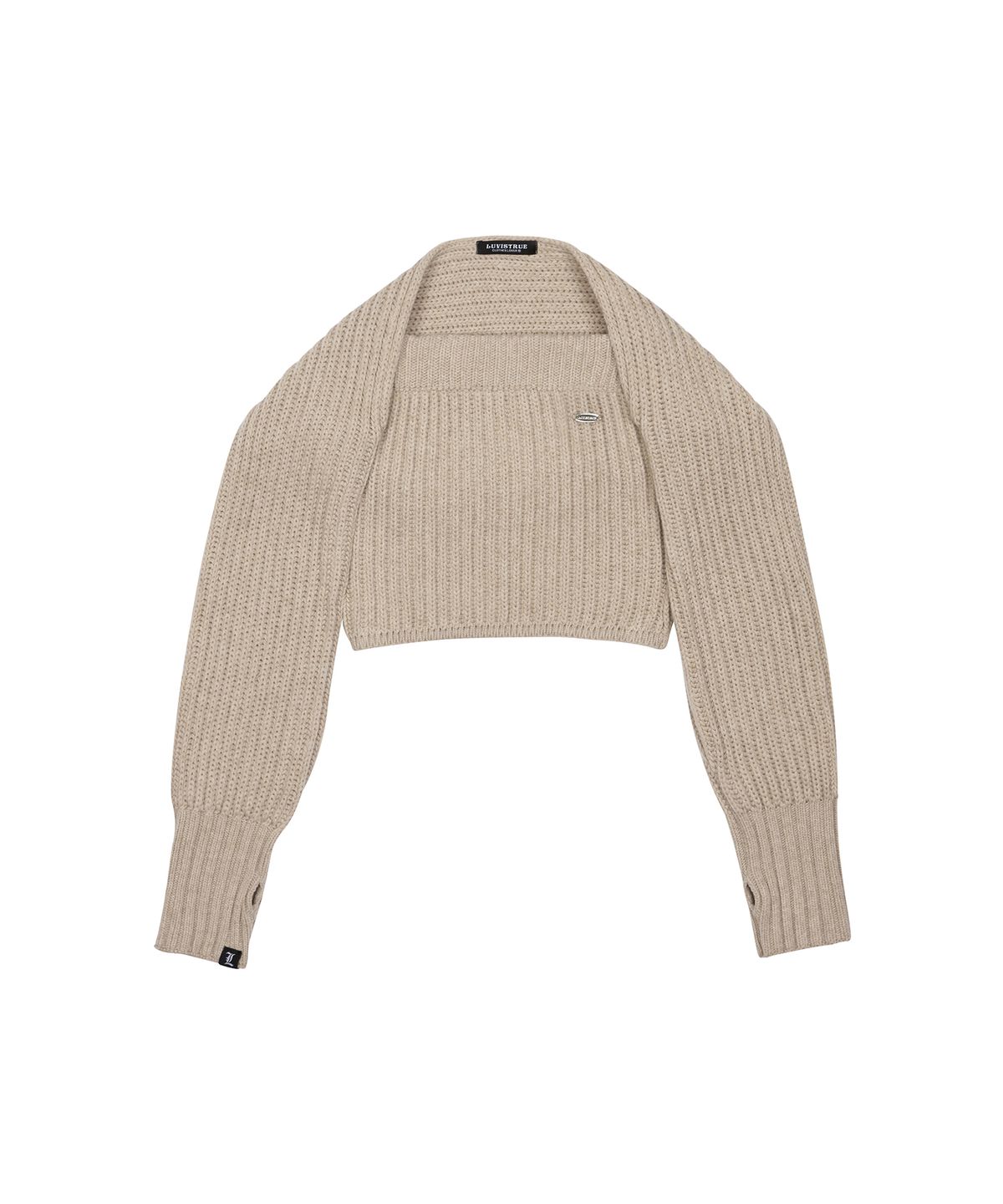 러브이즈트루(LUVISTRUE) WO BOLERO TOP SET(BEIGE)