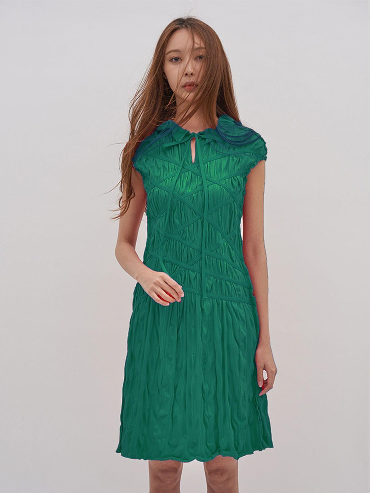 아이코노그라피(ICONOGRAPHY) Tie me up Dress EMGN