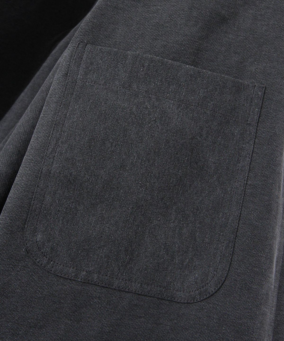 다이아몬드 레이라(DIAMOND LAYLA) Shouldering Twill Big Oversized Fit Shirt S132 - Black Denim