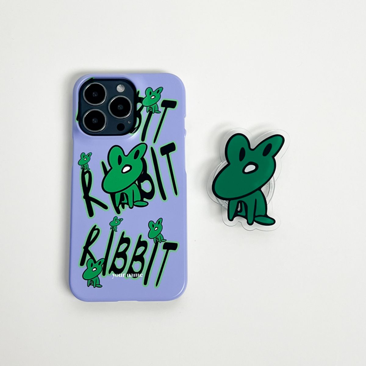 에이쓰리비쓰리(A3B3) (Phone Case) Doodle Frog