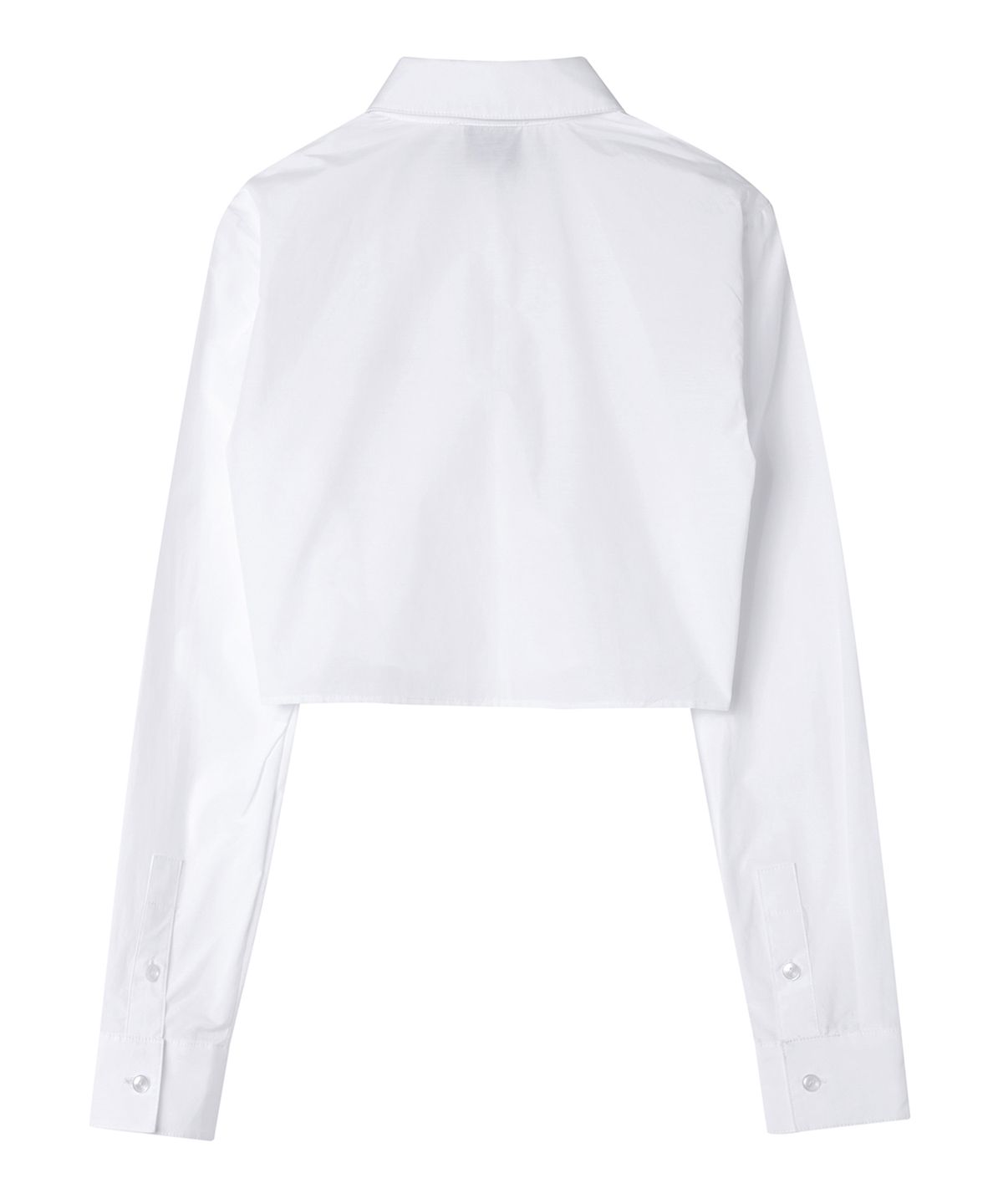 유희(YOUHEE) YOUHEE CROP SHIRT WHITE