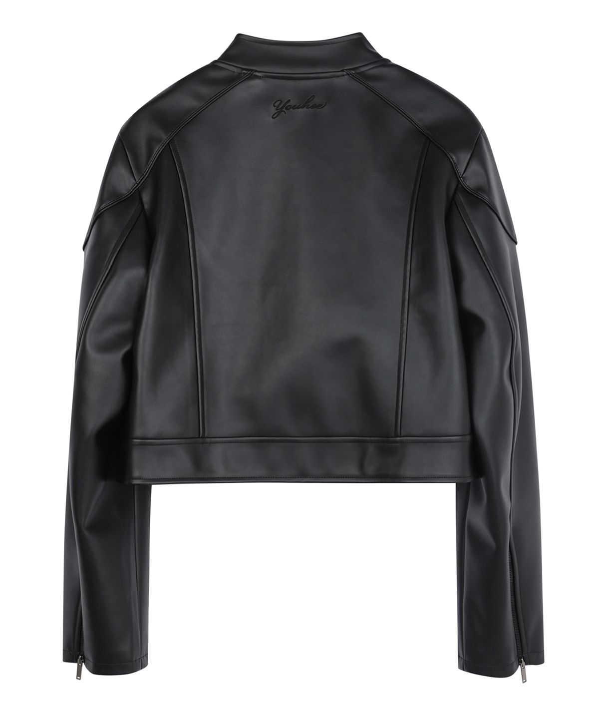 유희(YOUHEE) BE MY YOUHEE BIKER JACKET BLACK