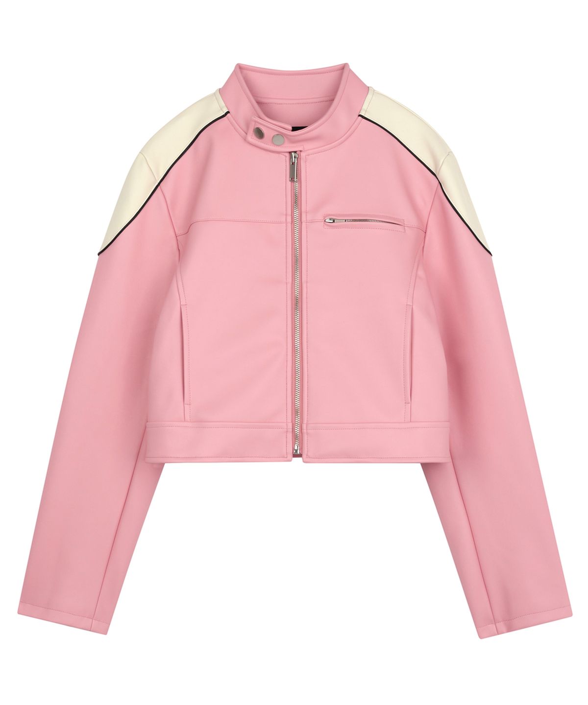 유희(YOUHEE) BE MY YOUHEE BIKER JACKET PINK