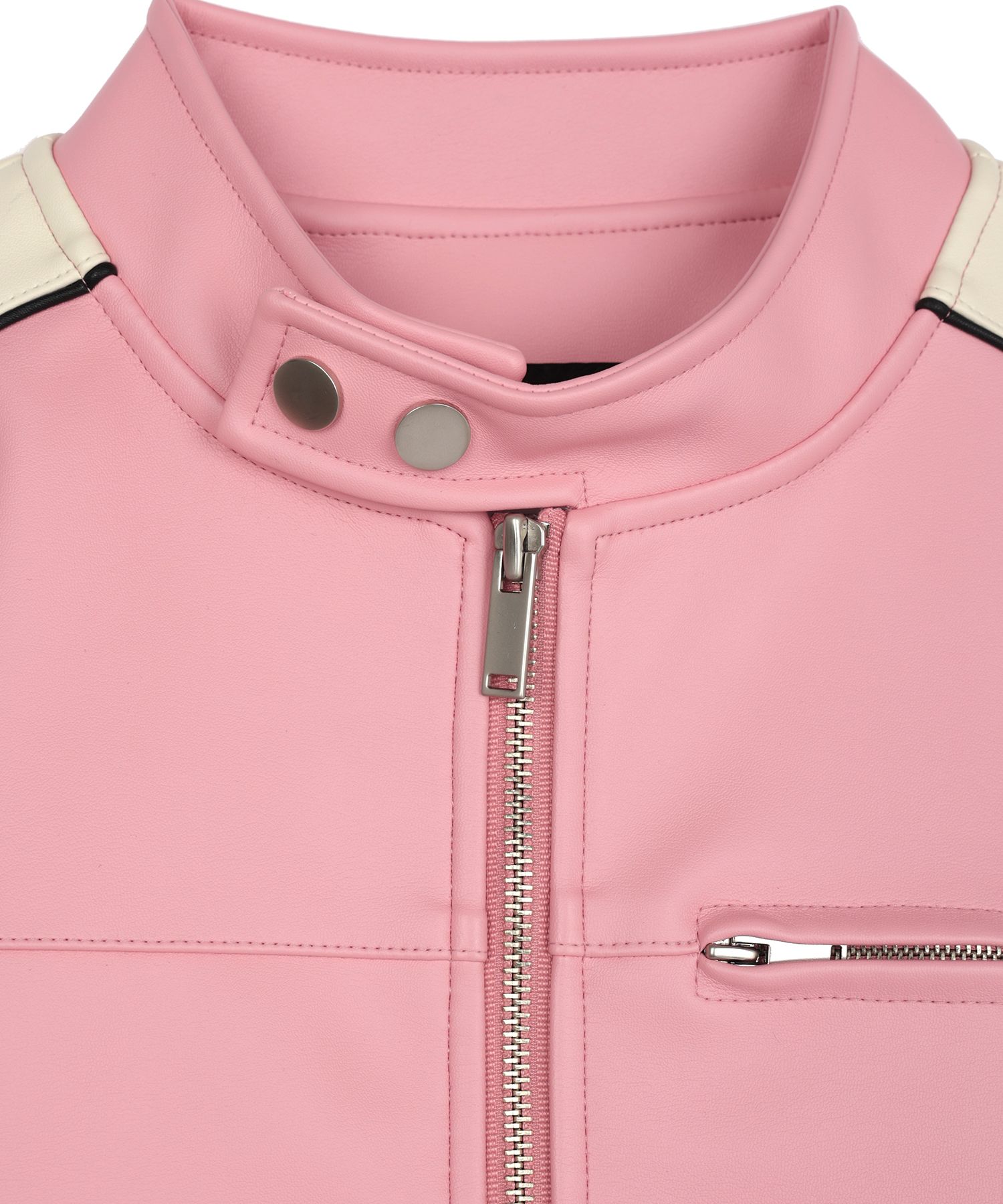 MUSINSA | YOUHEE BE MY YOUHEE BIKER JACKET PINK