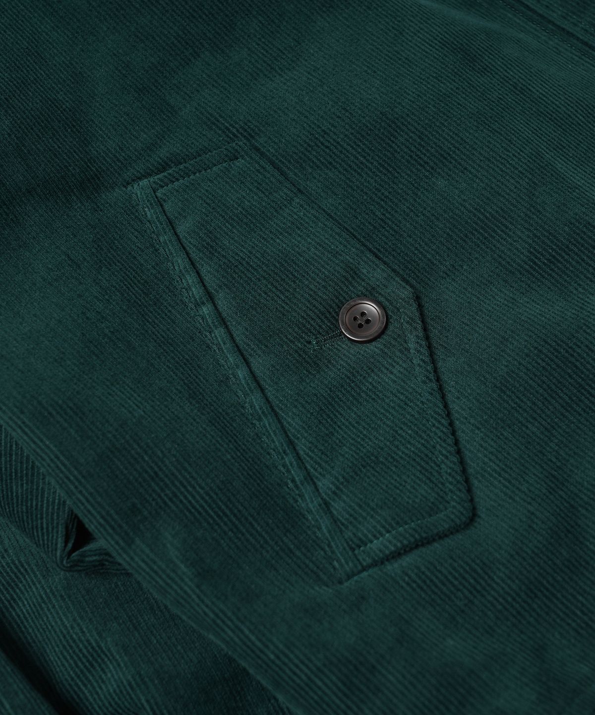 프리즘웍스(FRIZMWORKS) CORDUROY BUDDY HARRINGTON JACKET _ DARK GREEN
