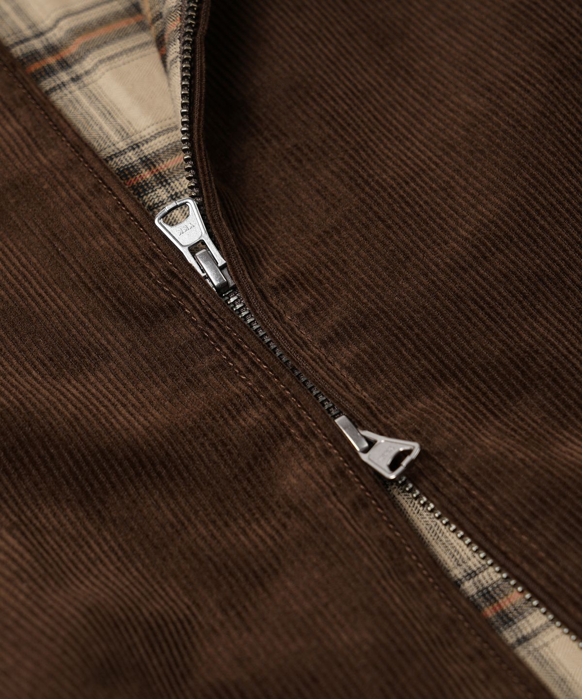 프리즘웍스(FRIZMWORKS) CORDUROY BUDDY HARRINGTON JACKET _ BROWN