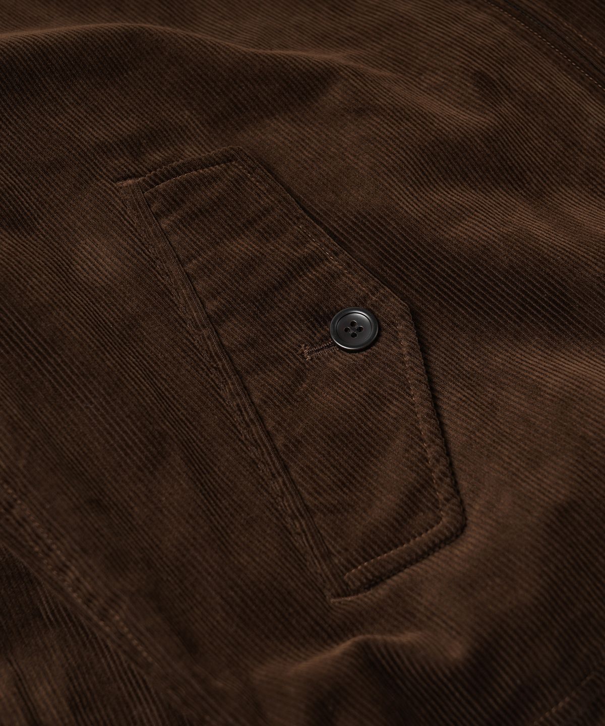 프리즘웍스(FRIZMWORKS) CORDUROY BUDDY HARRINGTON JACKET _ BROWN