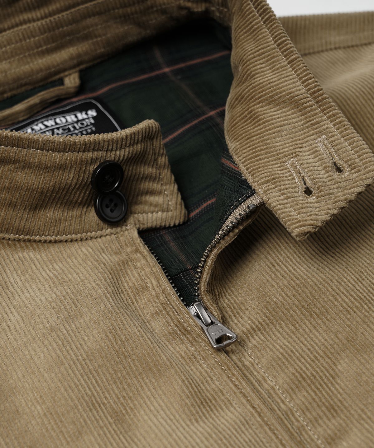 프리즘웍스(FRIZMWORKS) CORDUROY BUDDY HARRINGTON JACKET _ BEIGE