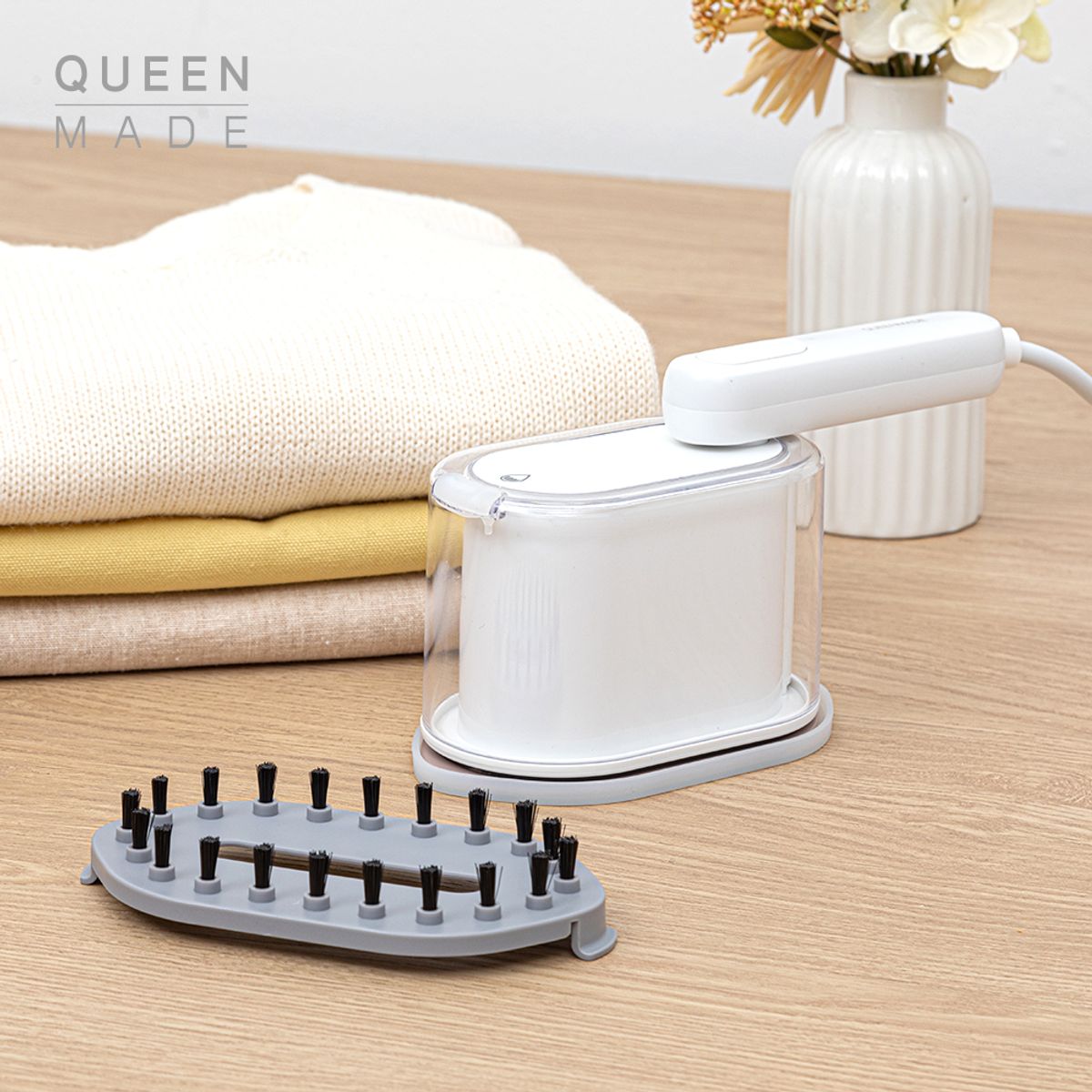 퀸메이드(QUEENMADE) 퓨어핏 스팀 다리미 QMST-8866W - 후기 | 무신사