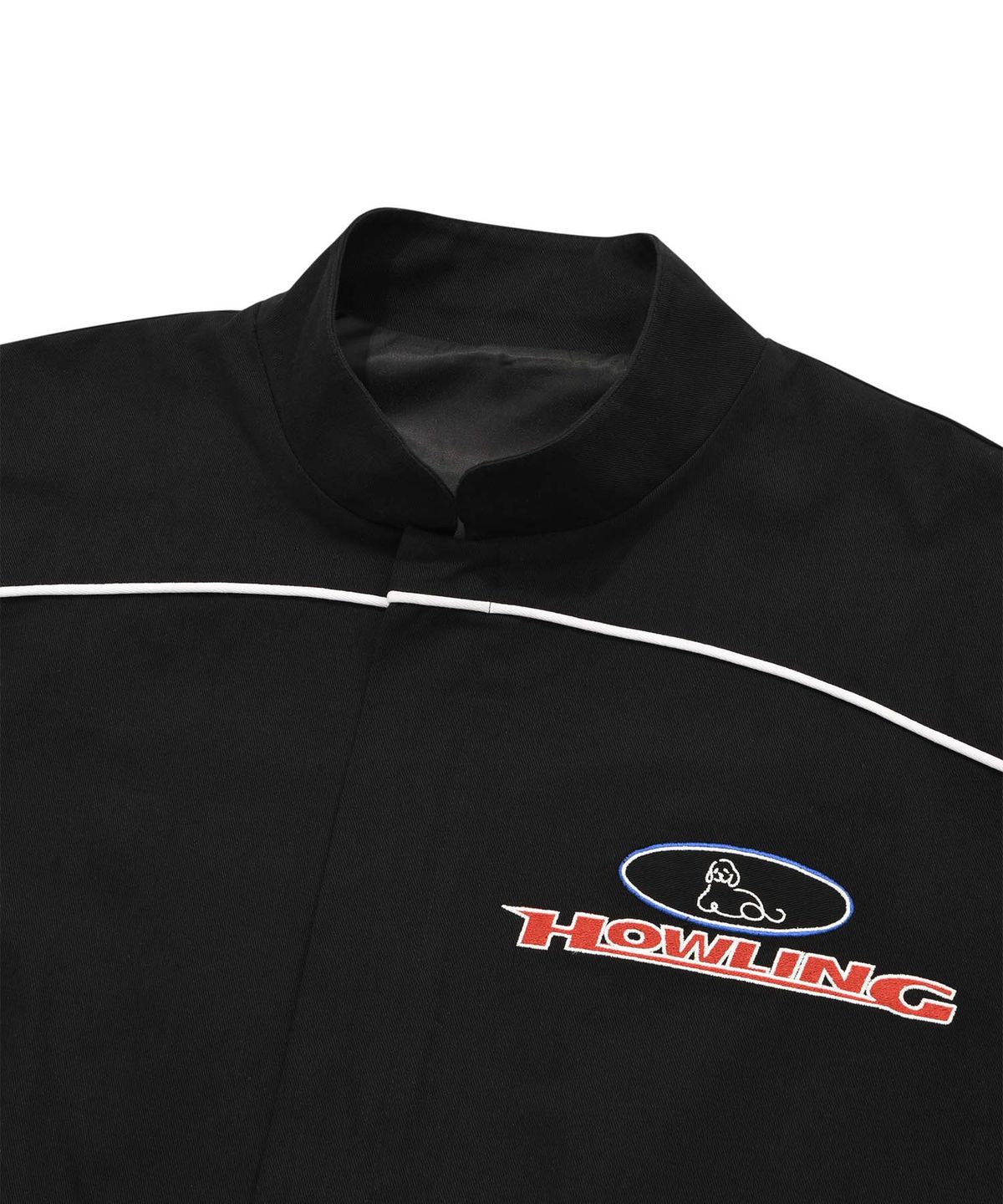 리트리버클럽(RETRIEVER CLUB) NASCAR JACKET [BLACK]