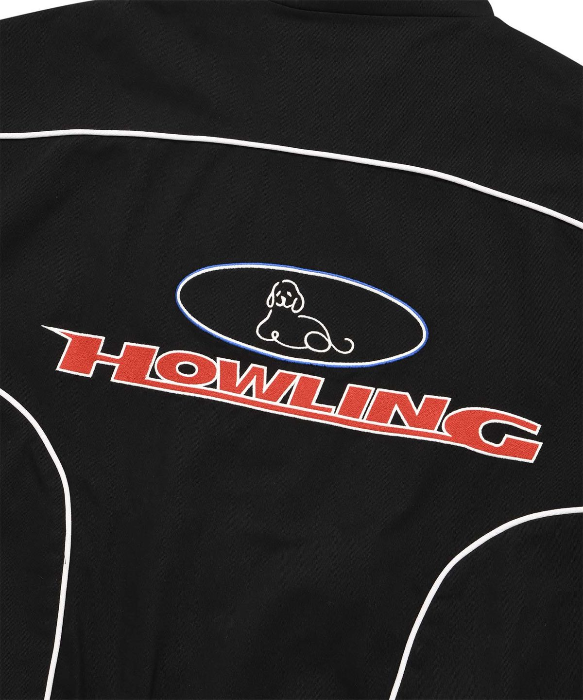 리트리버클럽(RETRIEVER CLUB) NASCAR JACKET [BLACK]