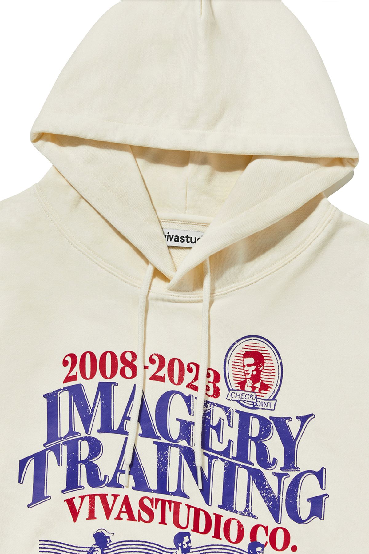 비바스튜디오(VIVASTUDIO) RUNNING HOODIE [IVORY]
