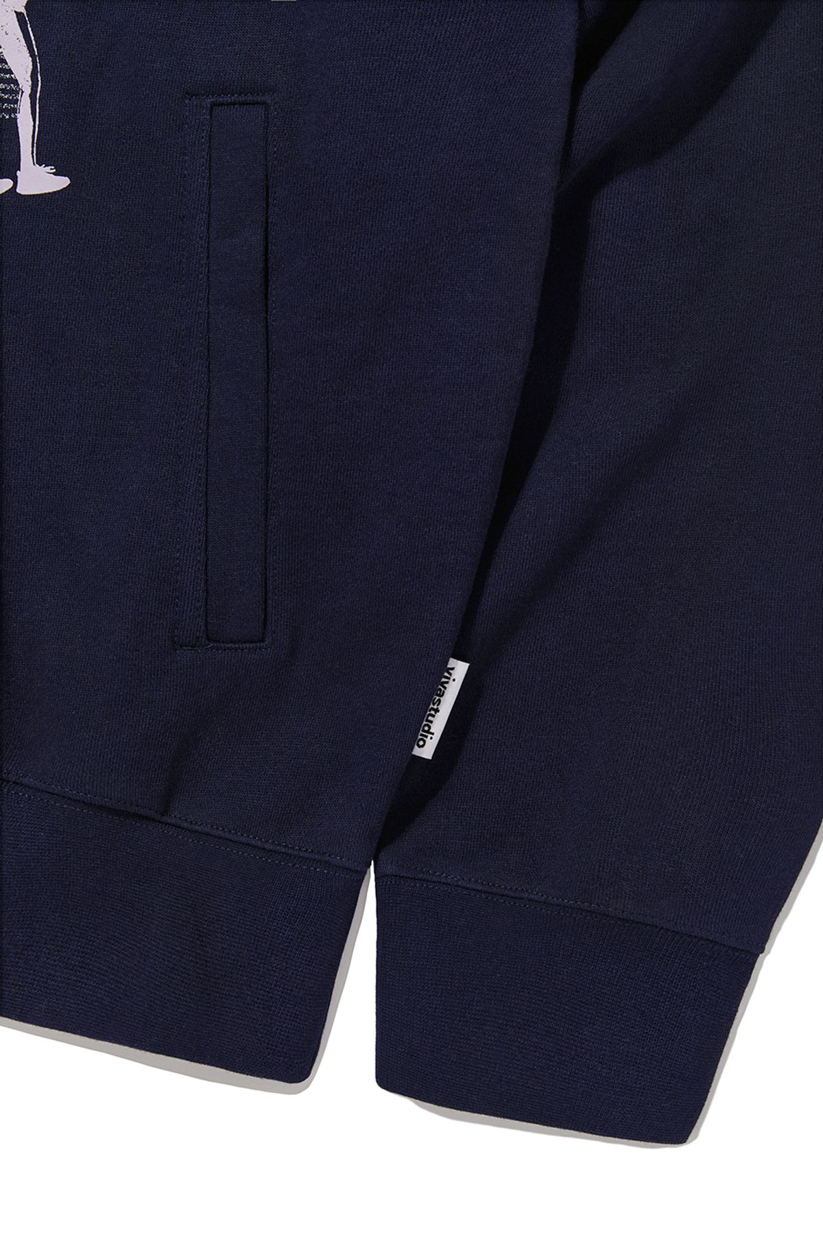 비바스튜디오(VIVASTUDIO) RUNNING HOODIE [NAVY]