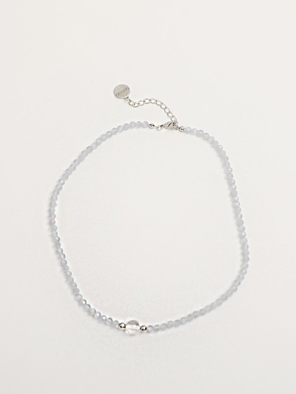 소수(SOSOO) crystal point necklace 크리스탈 포인트 목걸이