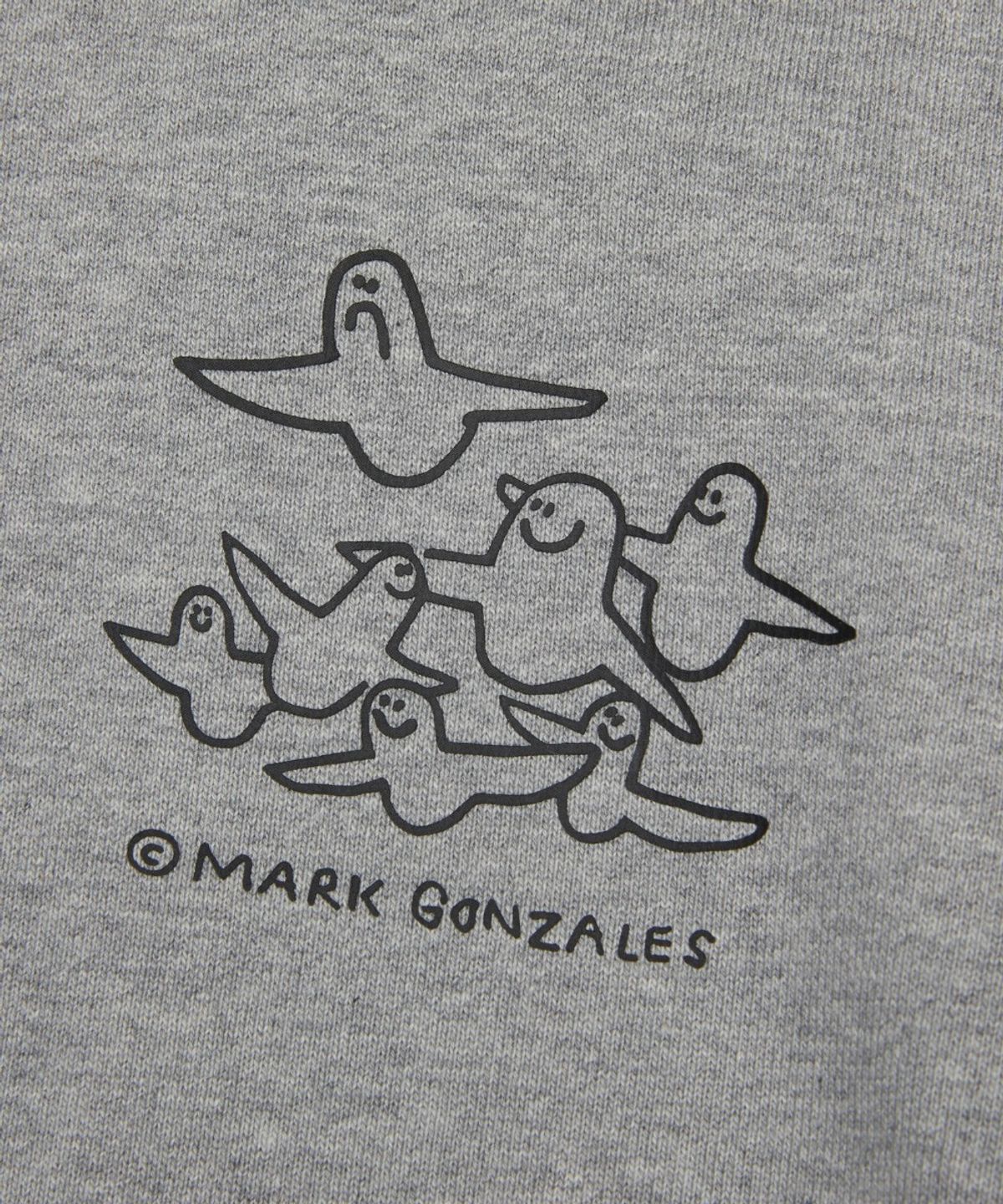 마크곤잘레스(MARK GONZALES) MG ANGELS GRAPHIC SWEAT HOODIE - M/GREY