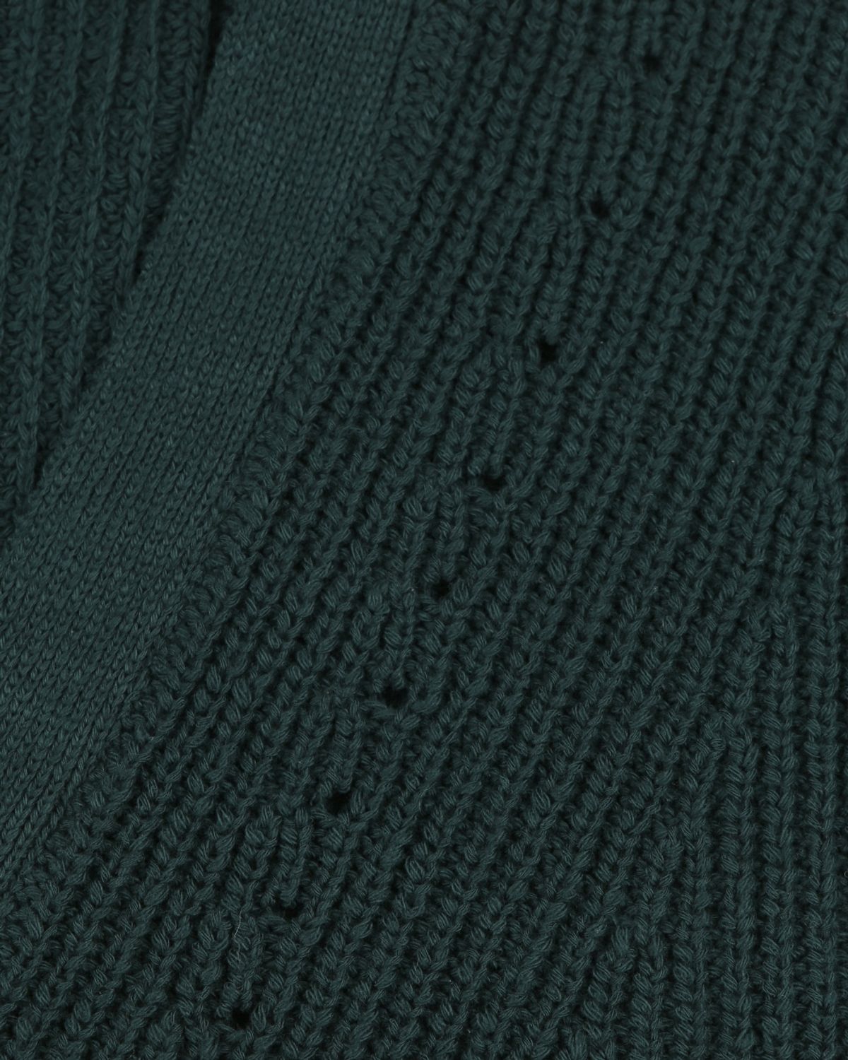 비슬로우(BESLOW) LOW GAUGE BULKY SHORT CARDIGAN GREEN