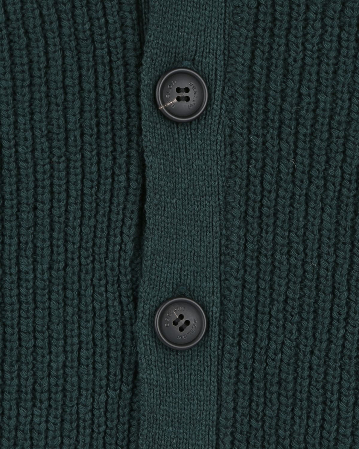 비슬로우(BESLOW) LOW GAUGE BULKY SHORT CARDIGAN GREEN