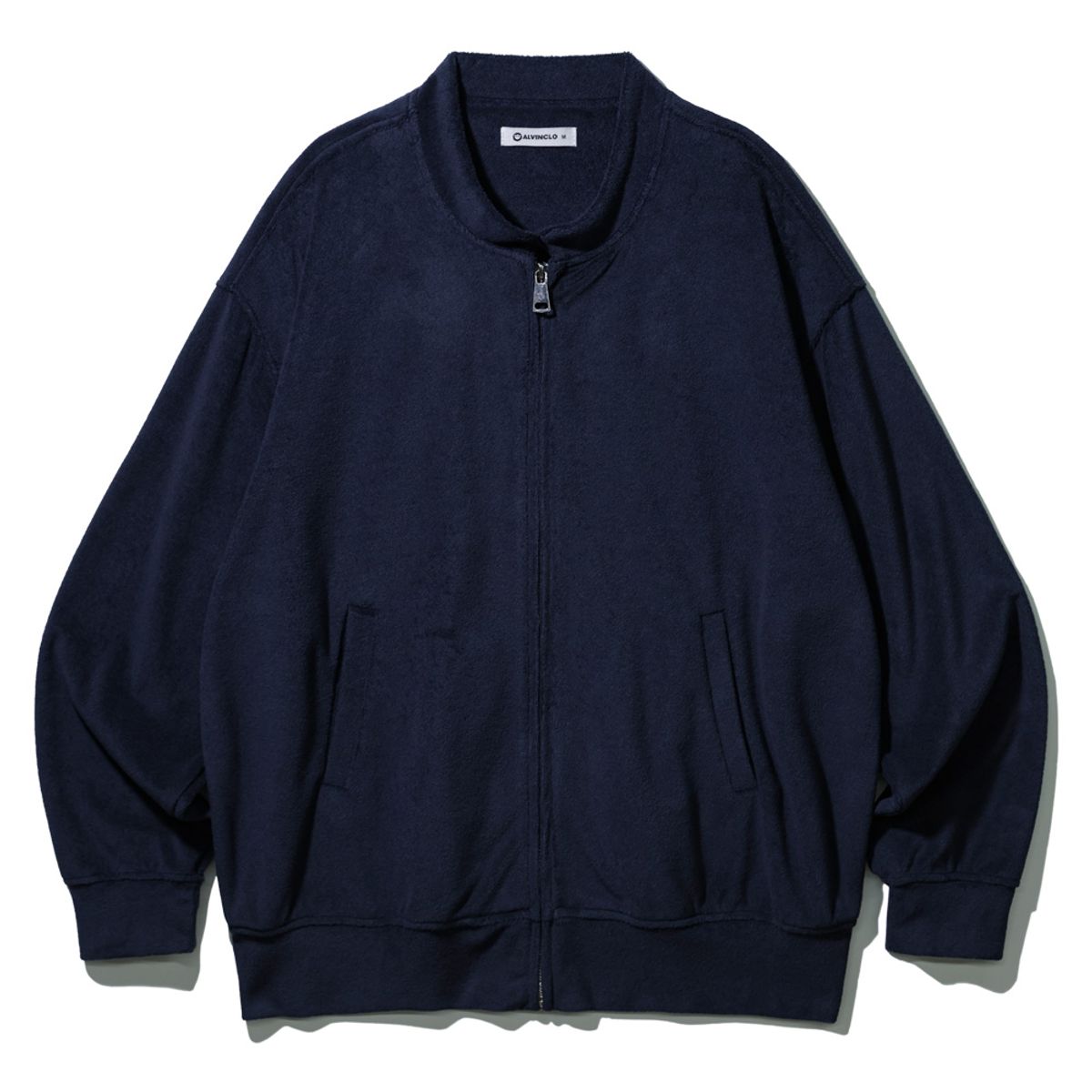 앨빈클로(ALVINCLO) [DE LUXE] 무지 테리 긴팔 집업 DLX4605 (4 COLOR)