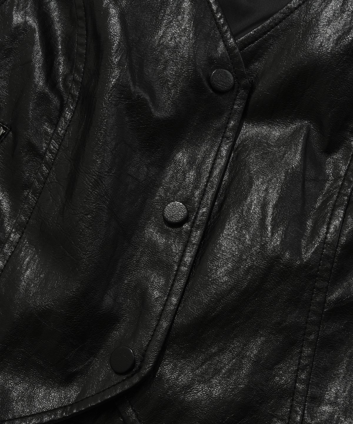 팔렛(FALLETT) 웨스턴 무드 빈티지 베스트 블랙