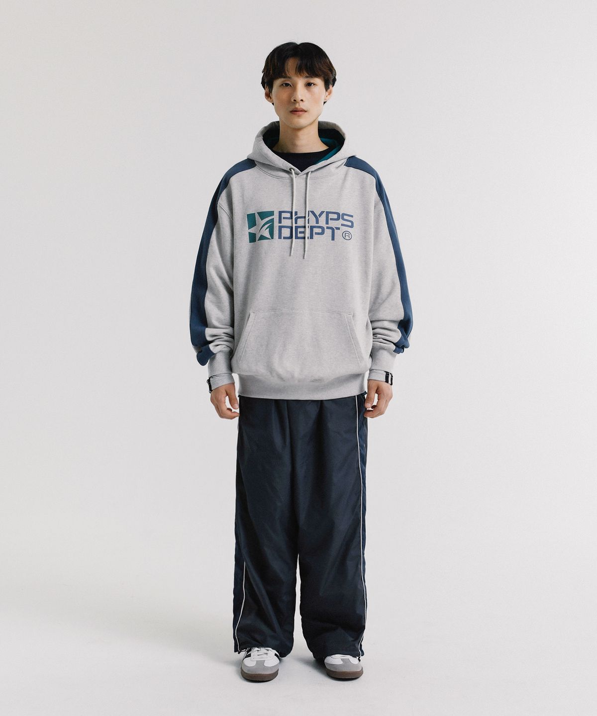 피지컬 디파트먼트(PHYSICAL DEPARTMENT) 스타더스트 후드 라이트그레이