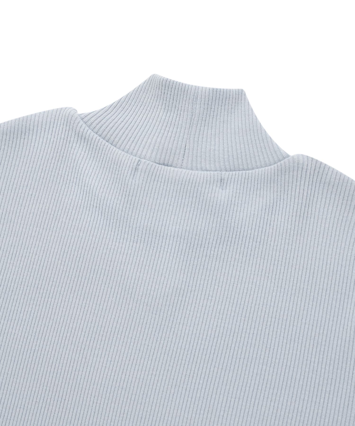 ★関税込★FALLETT★High neck long sleeve top★ MUSINSA | FALLETT High Neck Long Sleeve Top Sky Blue