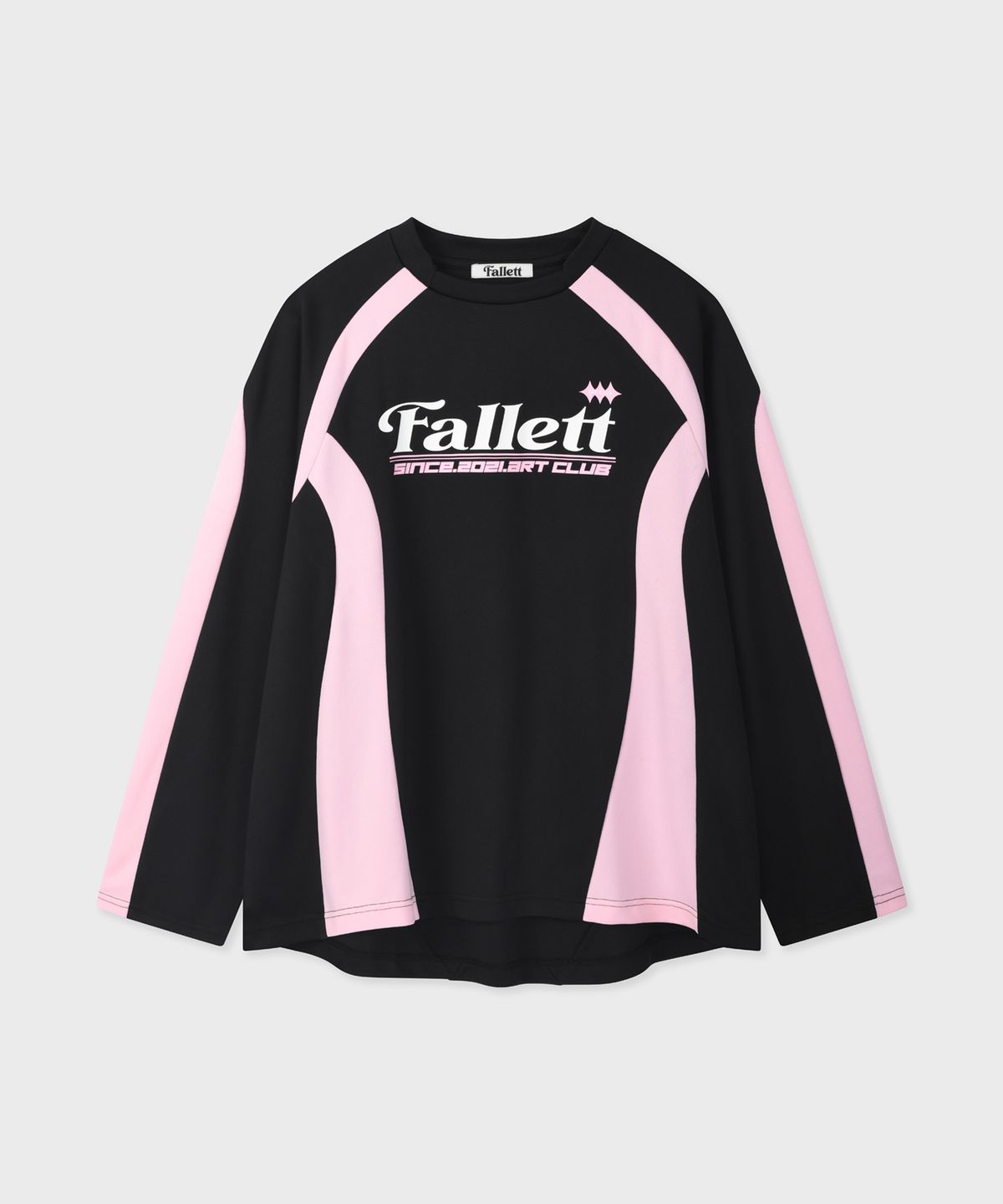 팔렛(FALLETT) 스포츠 클럽 풋볼 져지 롱슬리브 블랙
