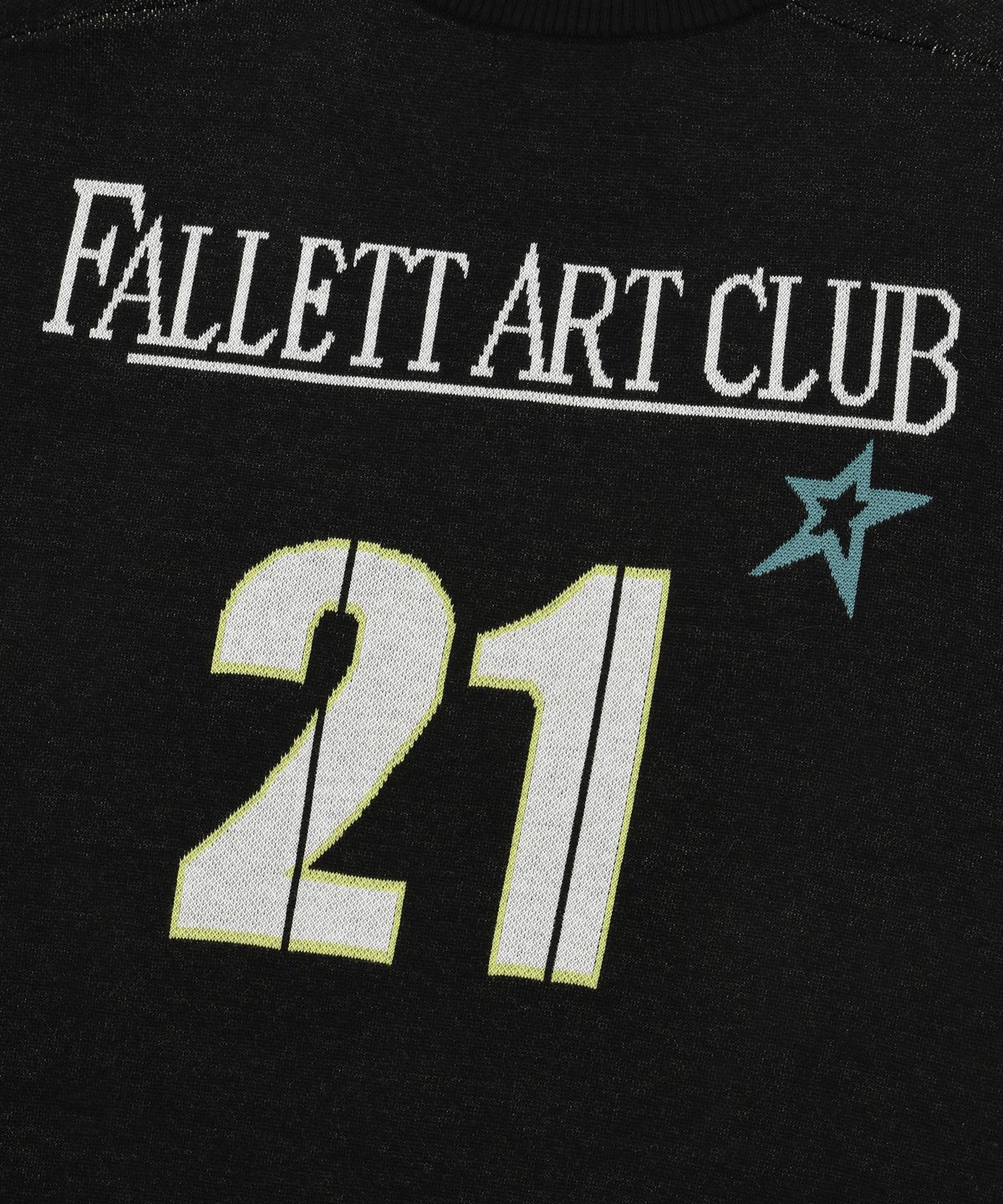 팔렛(FALLETT) 아트 클럽 롱슬리브 니트 블랙