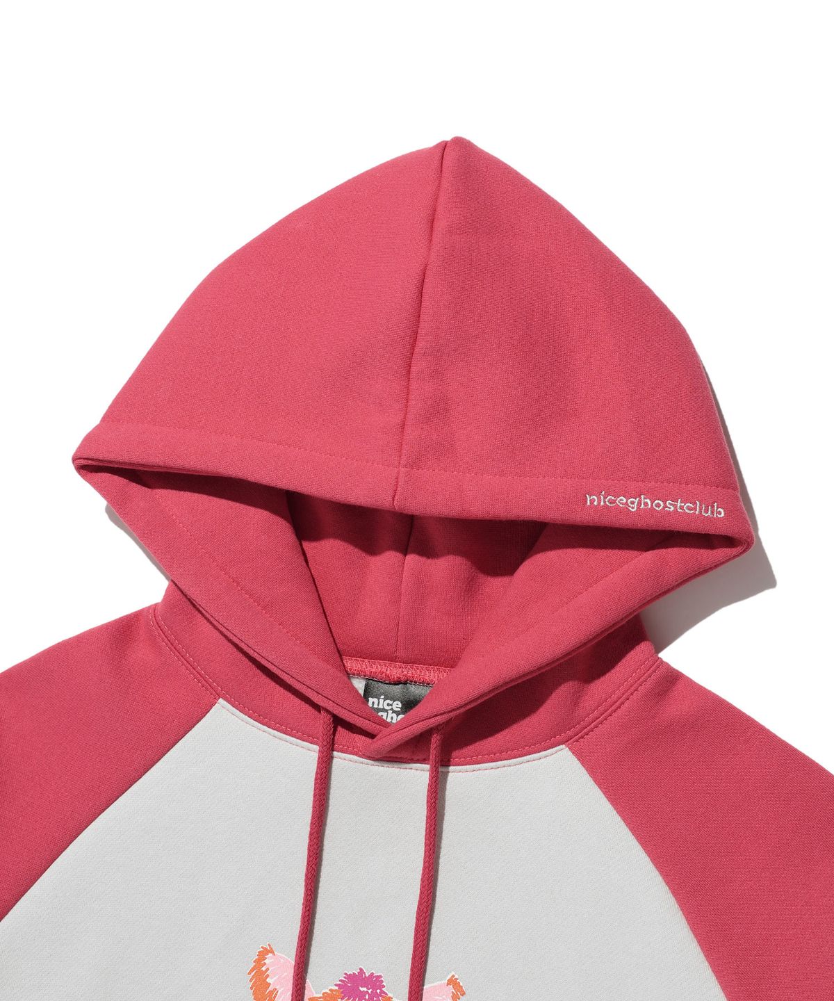 나이스고스트클럽(NICEGHOSTCLUB) HUNGRY DOLL HOODIE_LIGHT GREY(NG2DFUM411A)